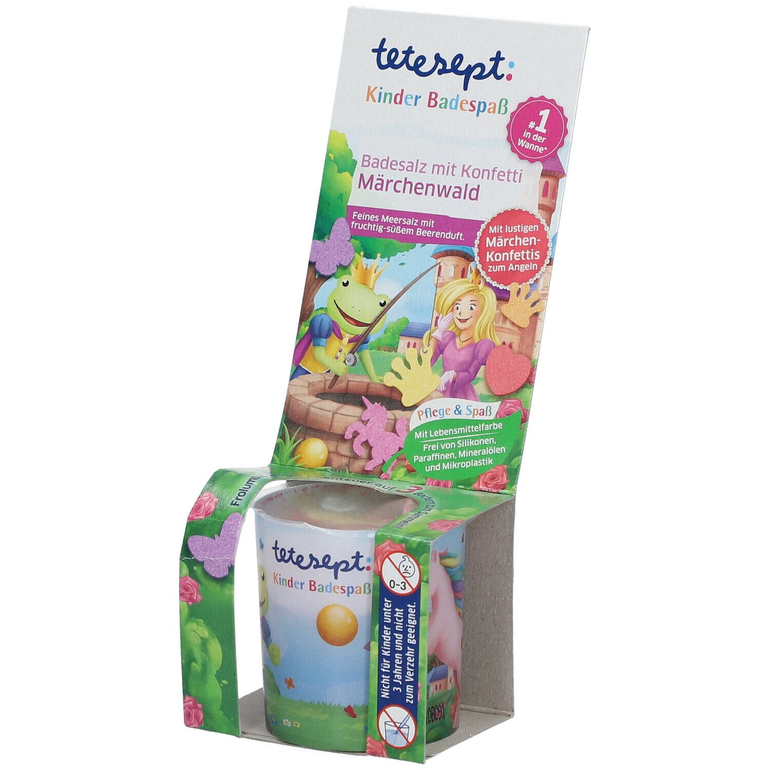 tetesept® Badesalz mit Konfetti Märchenwald