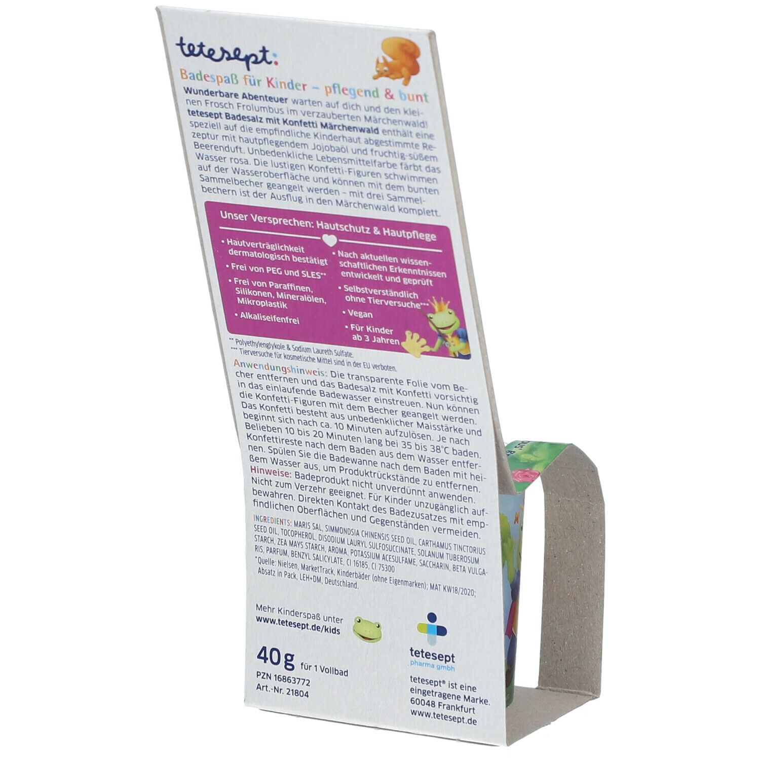 tetesept® Badesalz mit Konfetti Märchenwald