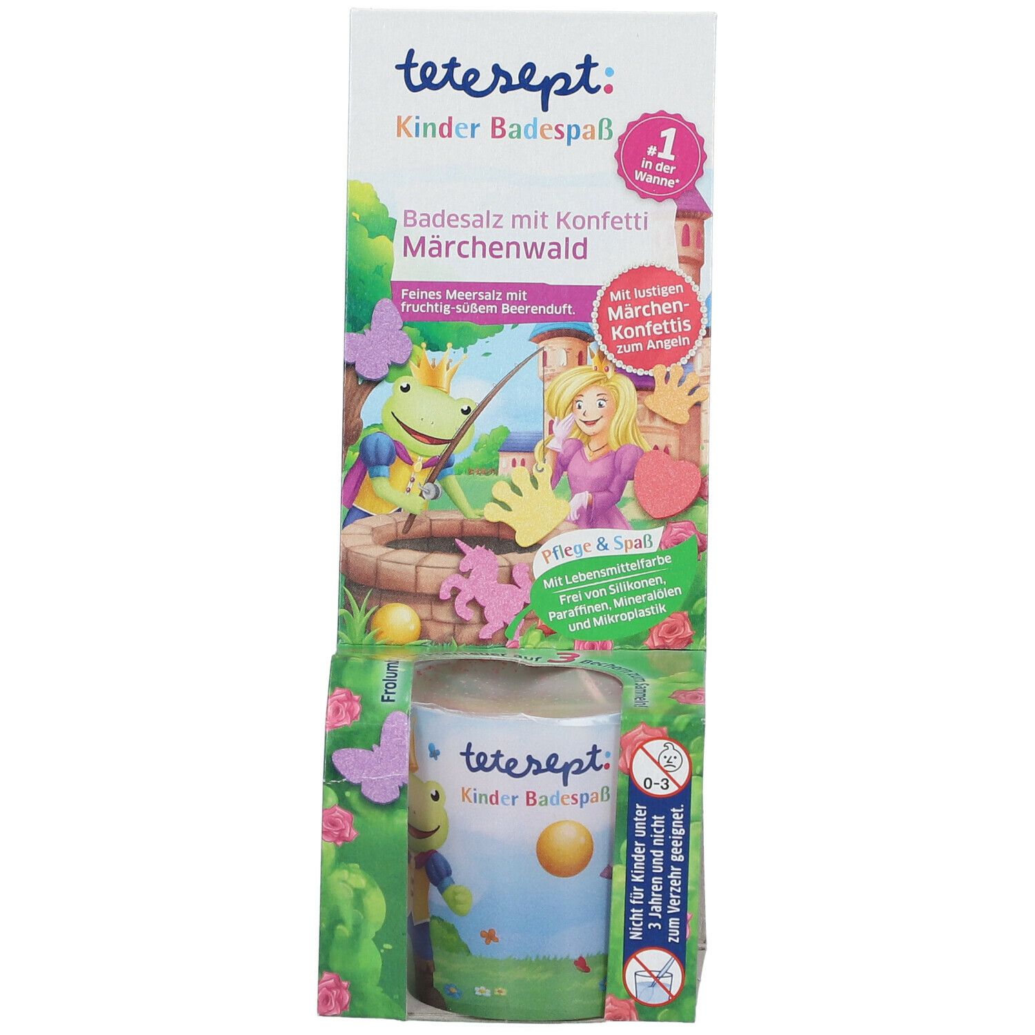 tetesept® Badesalz mit Konfetti Märchenwald