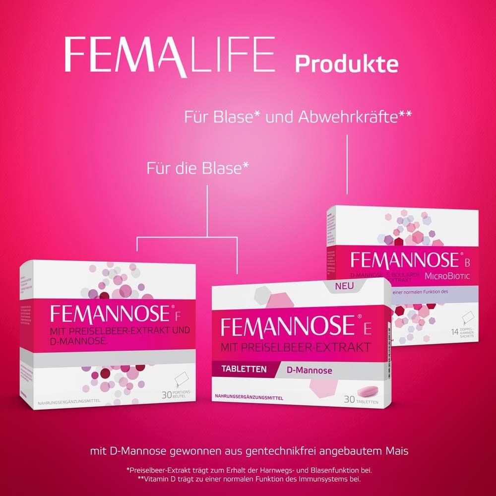 FEMANNOSE® F Trinkgranulat 30 St.