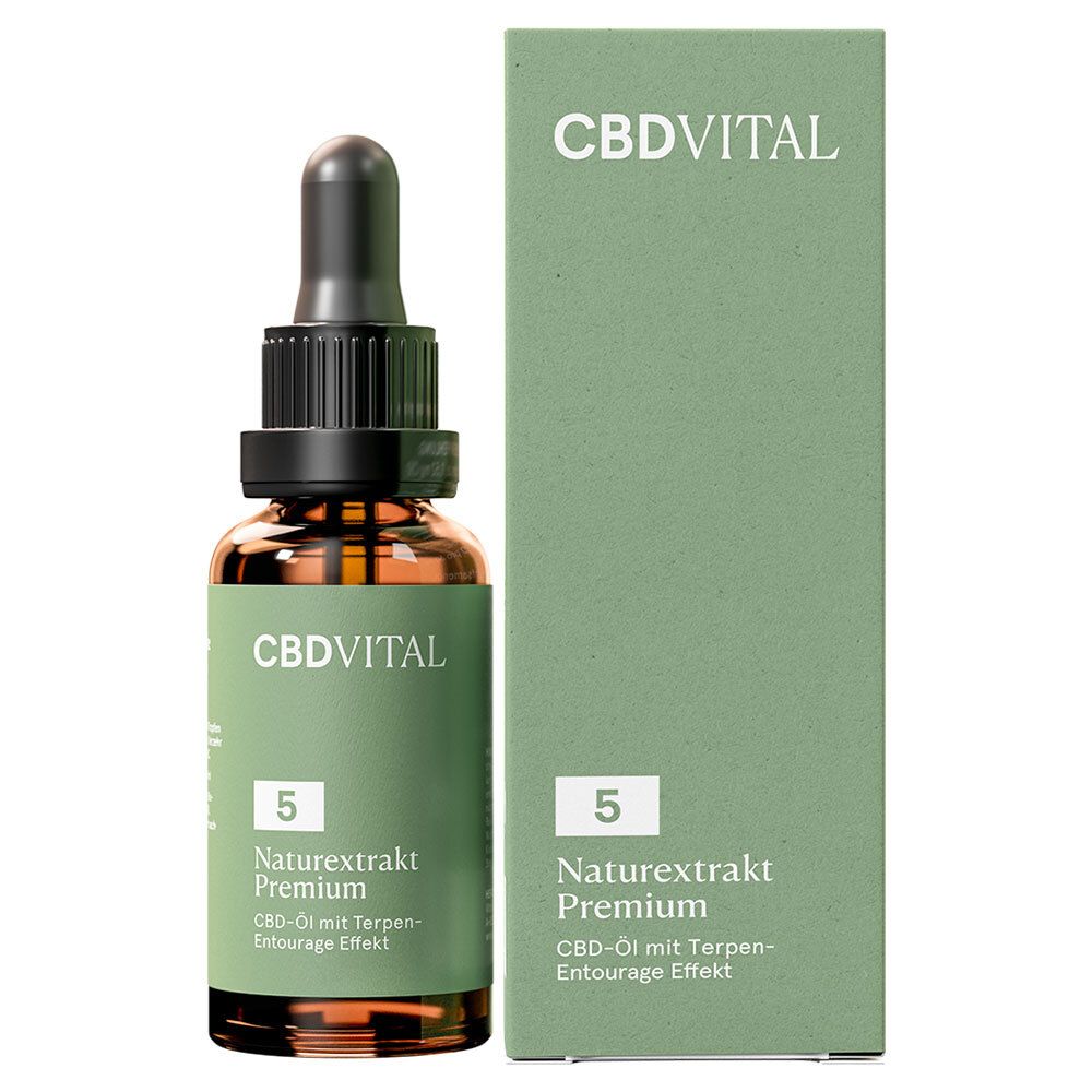 CBD VITAL Naturextrakt Premium CBD Öl 5%