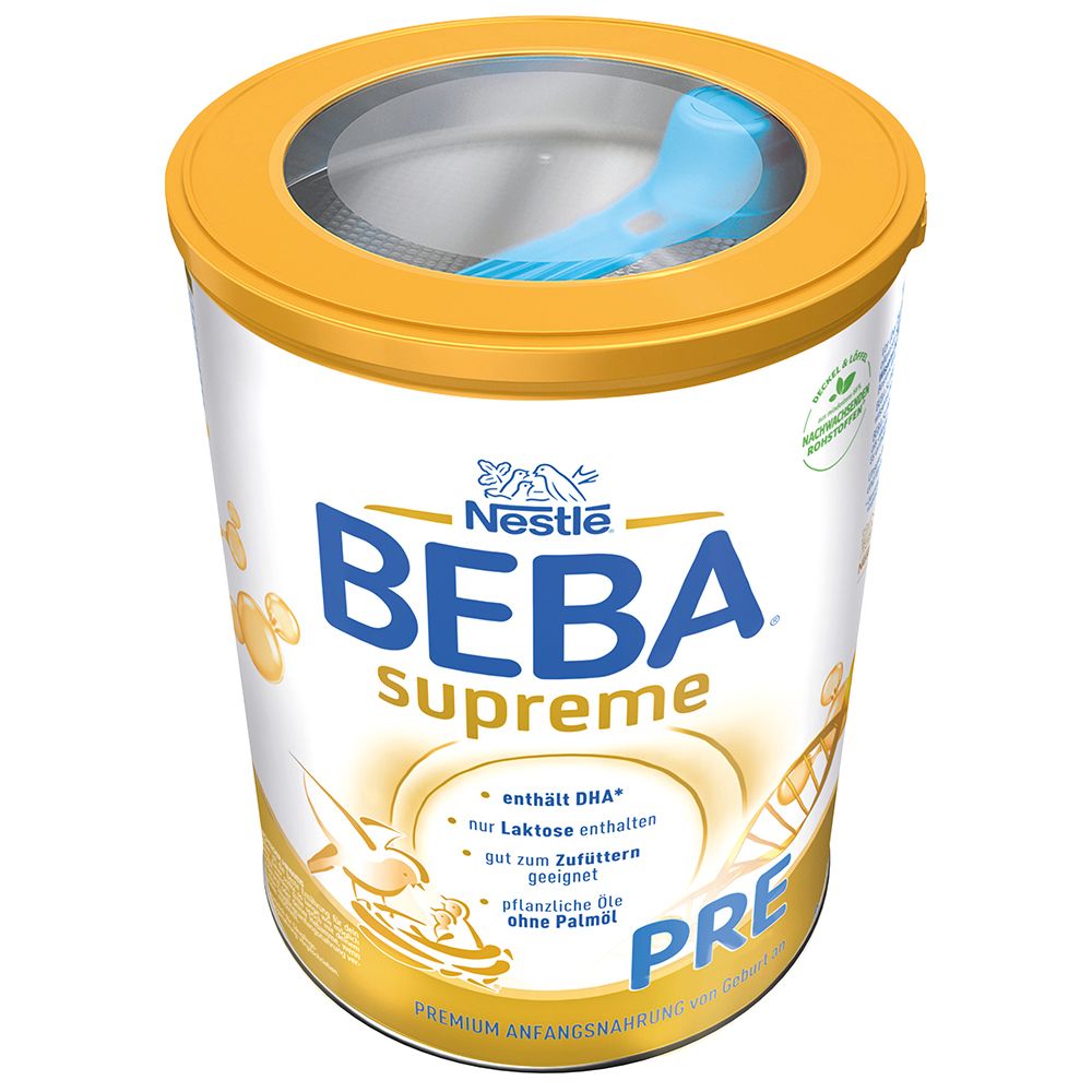 Nestlé BEBA® SUPREME Pre, Anfangsmilch von Geburt an