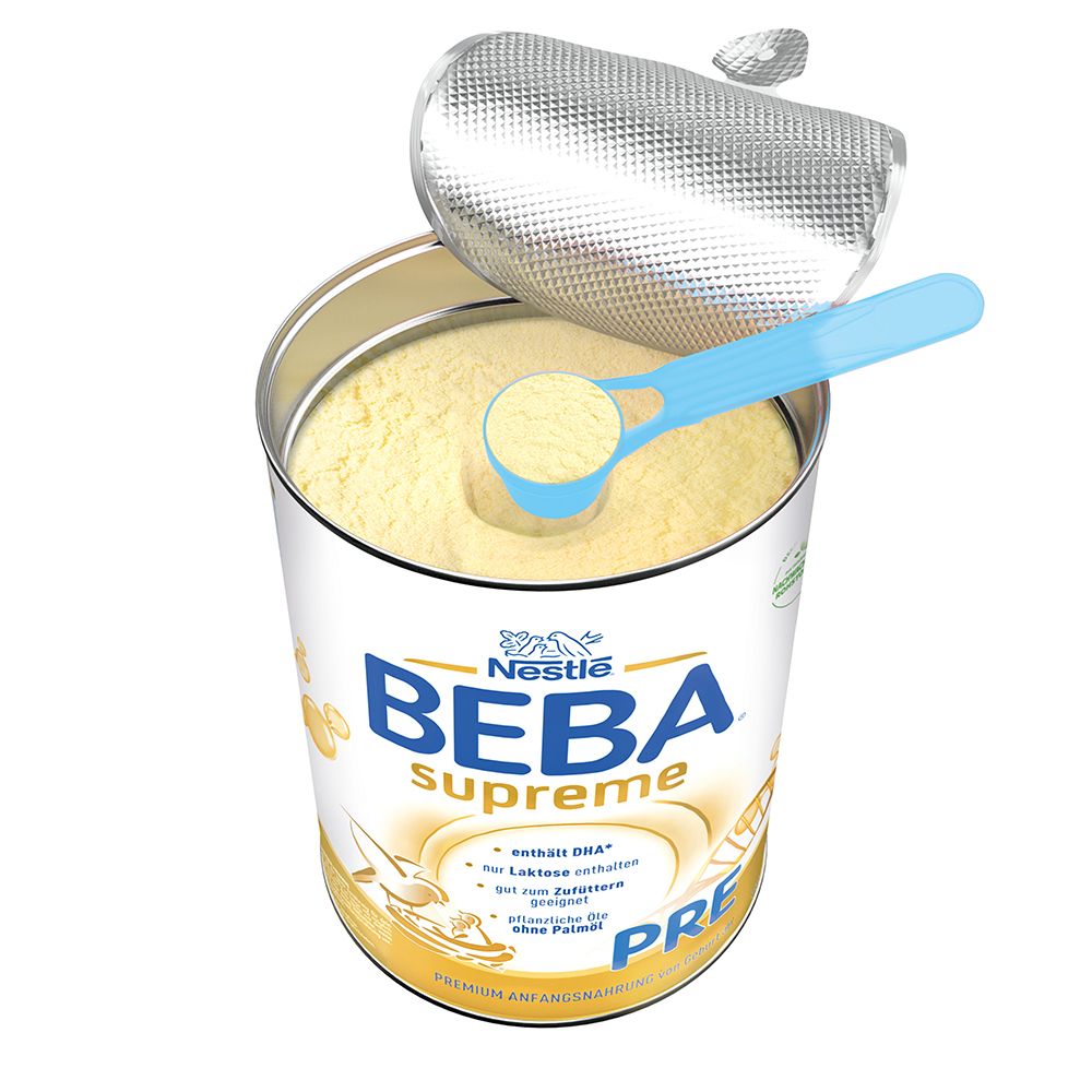 Nestlé BEBA® SUPREME Pre, Anfangsmilch von Geburt an