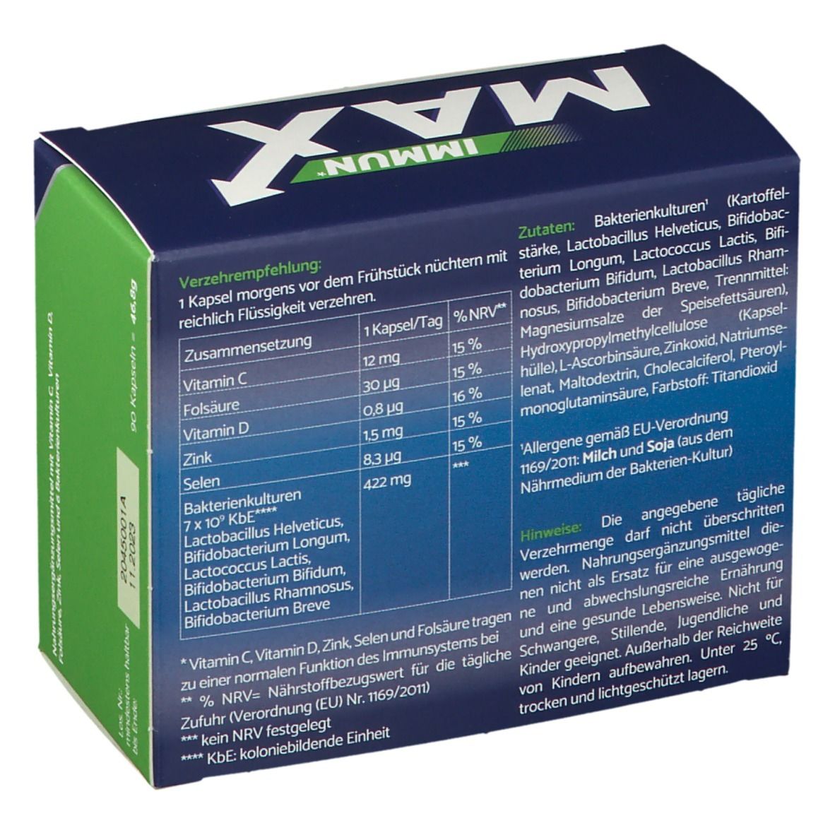 IMMUN®MAX AKTIV+KOMPLEX