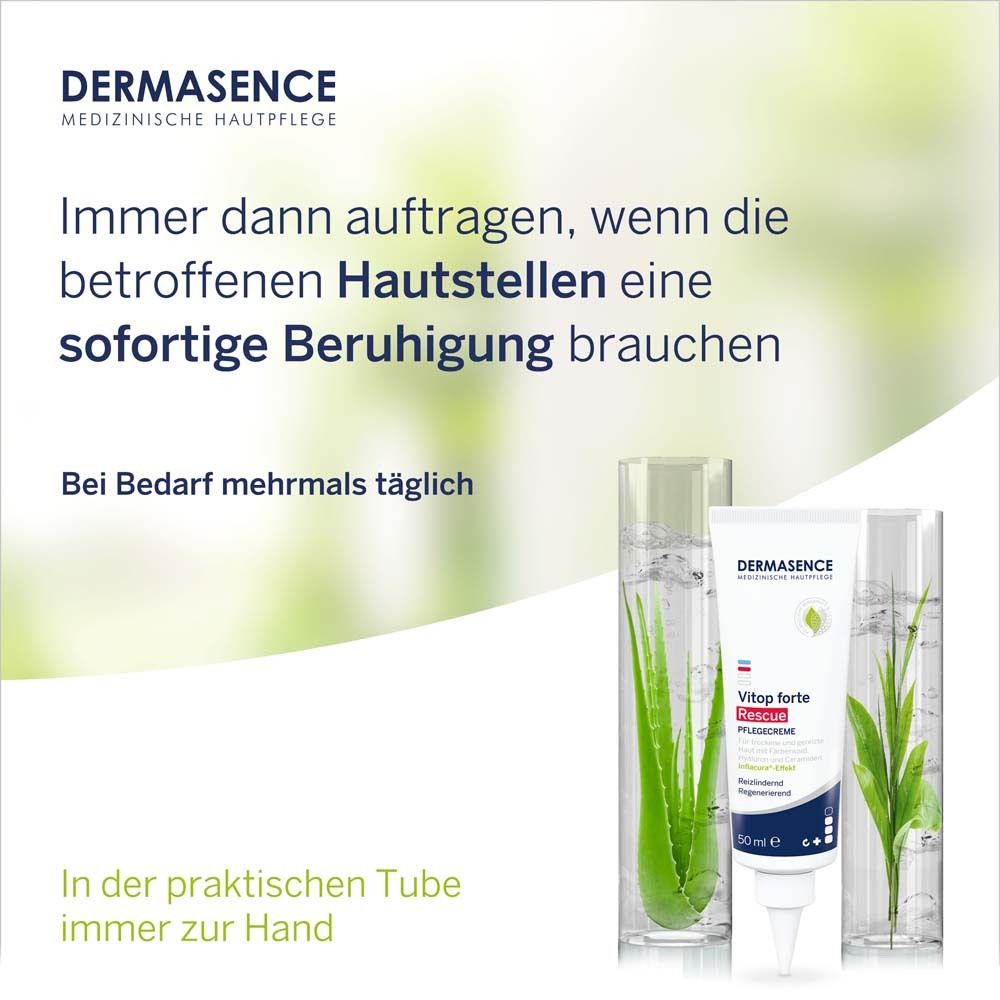 DERMASENCE Vitop forte Rescue Pflegecreme