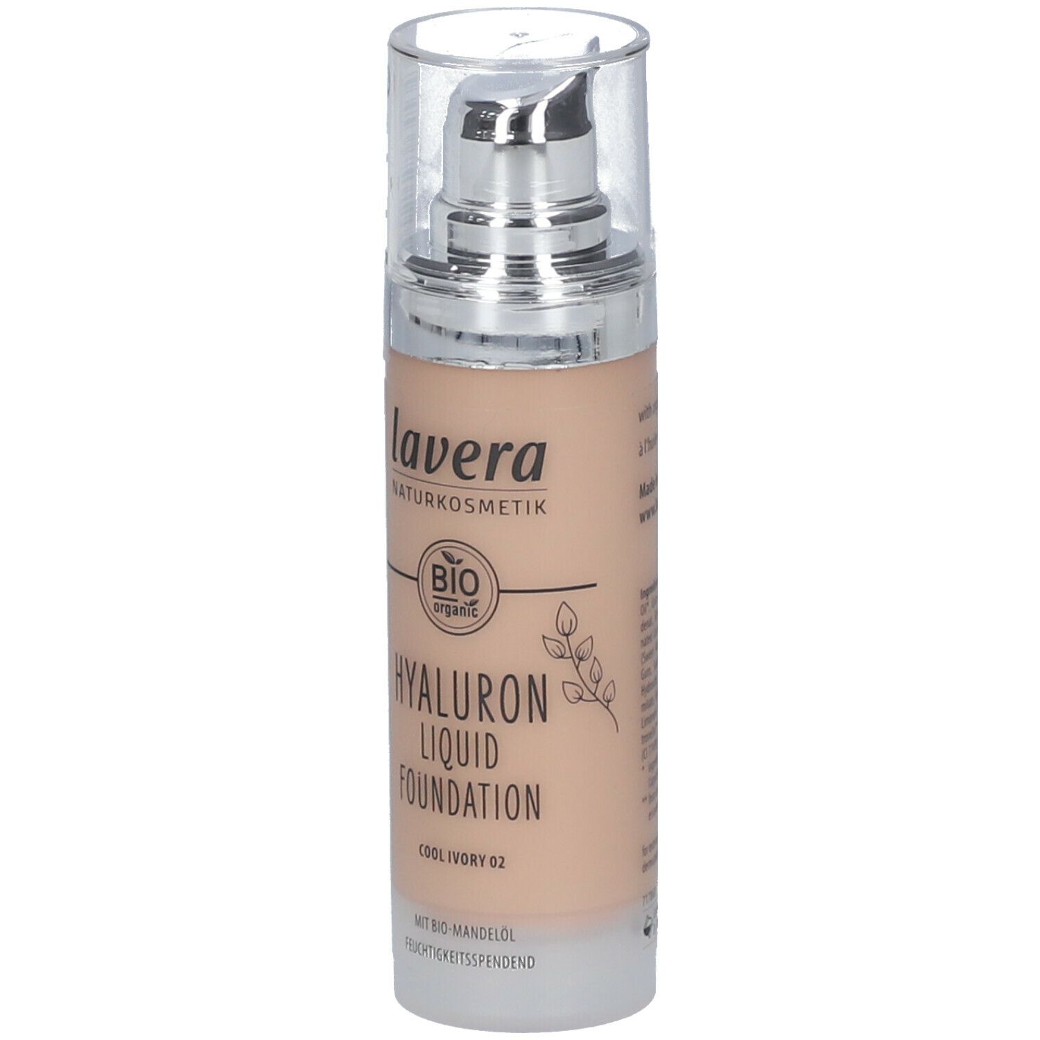 lavera Hyaluron Liquid Foundation Ivory Cool