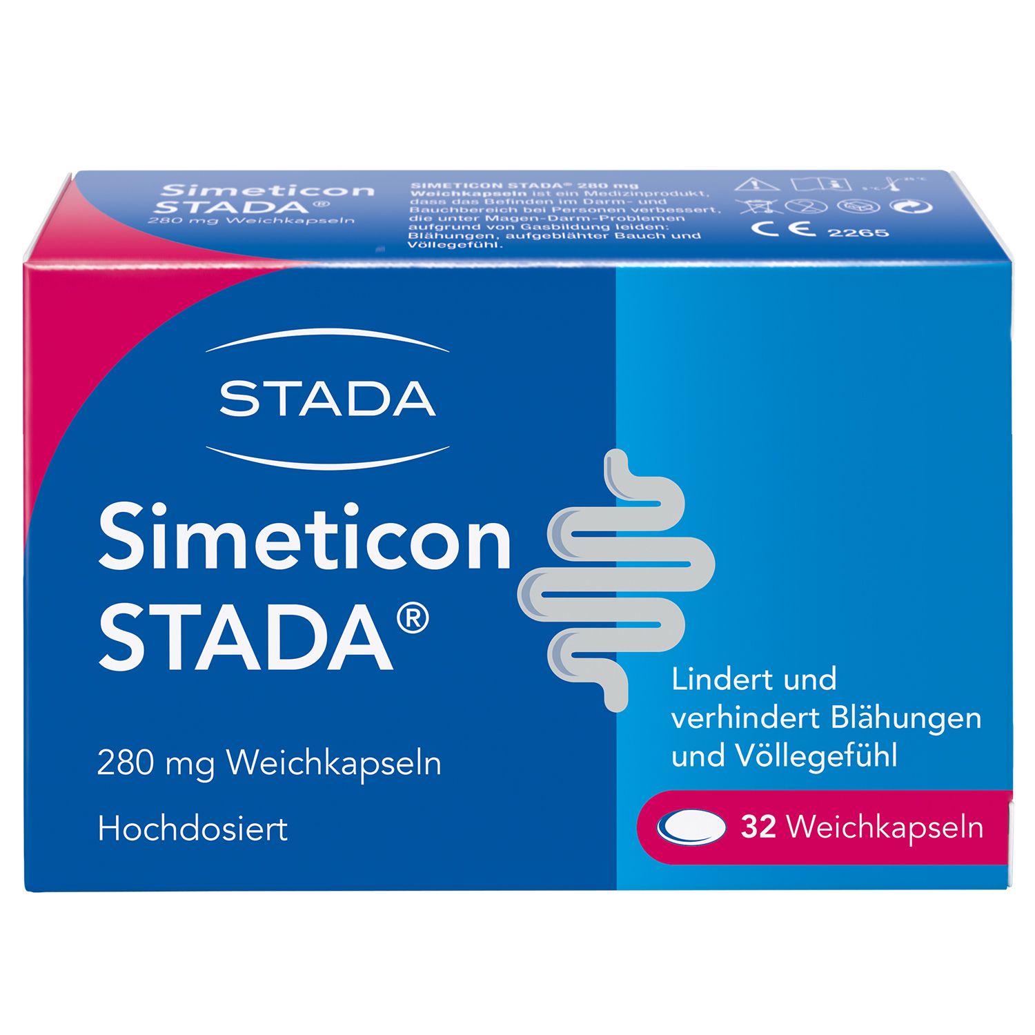 Simeticon STADA® 280 mg gegen Blähungen