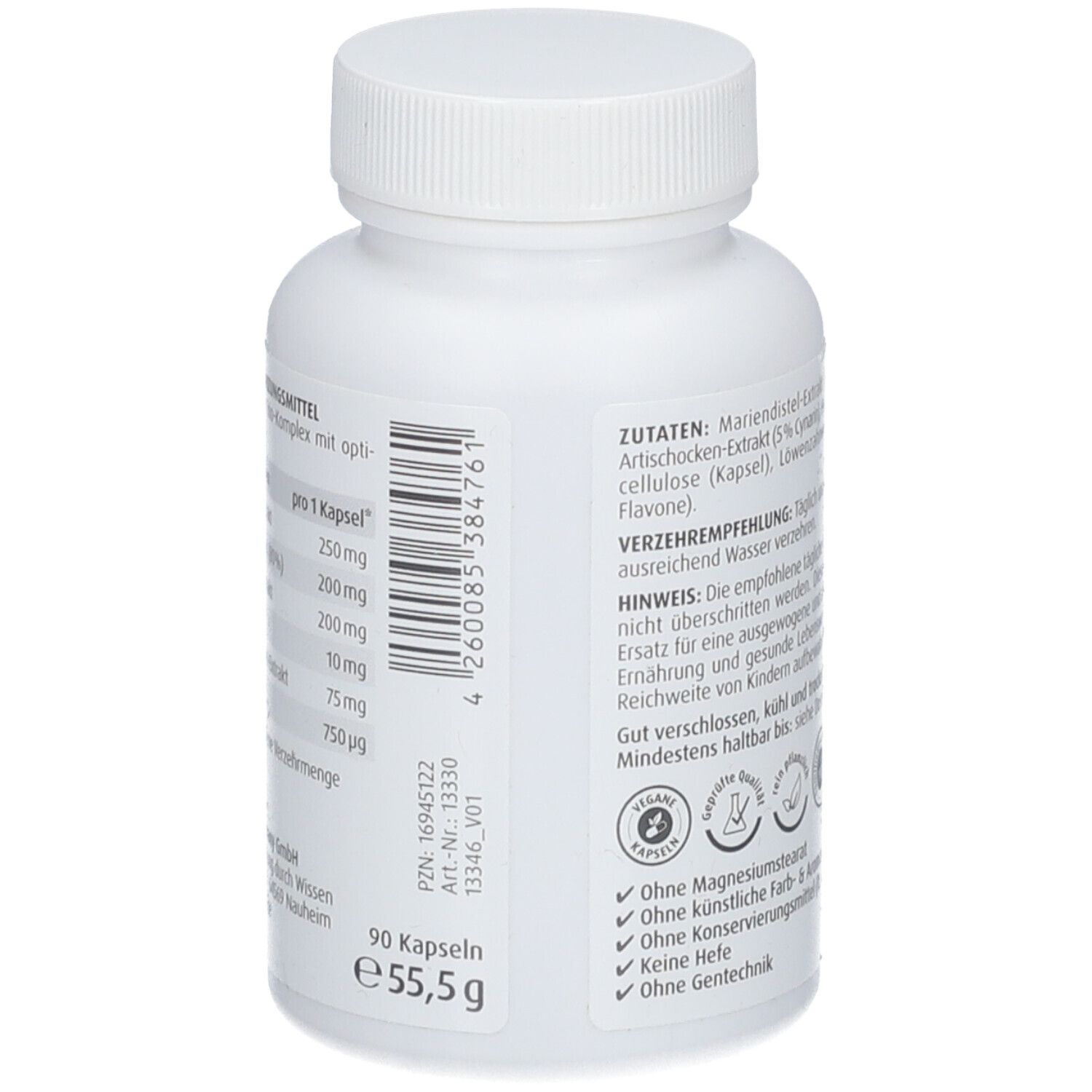 ZeinPharma® Mariendistel Komplex 525mg