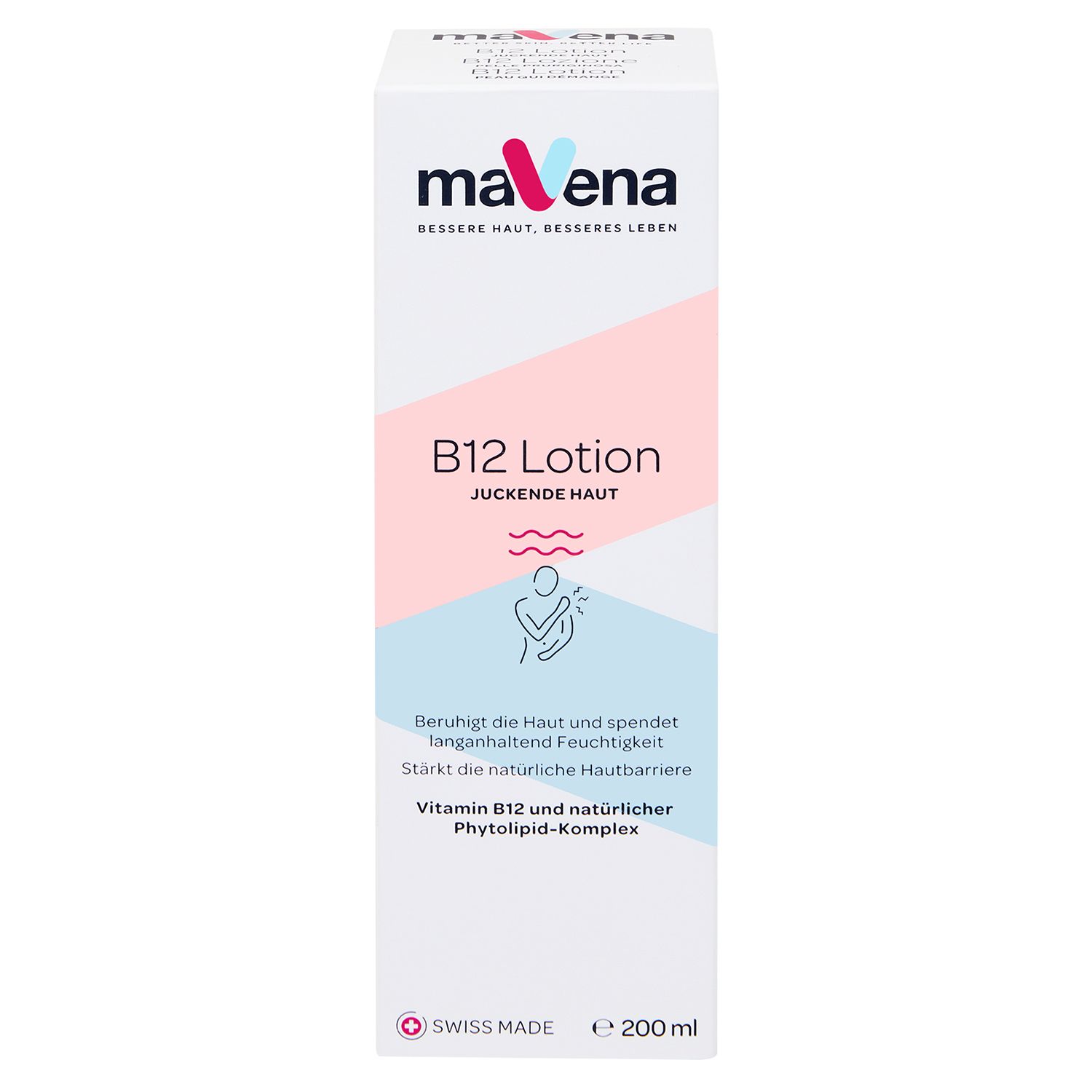 B12 Lotion Anti-Juckreiz Körperpflege