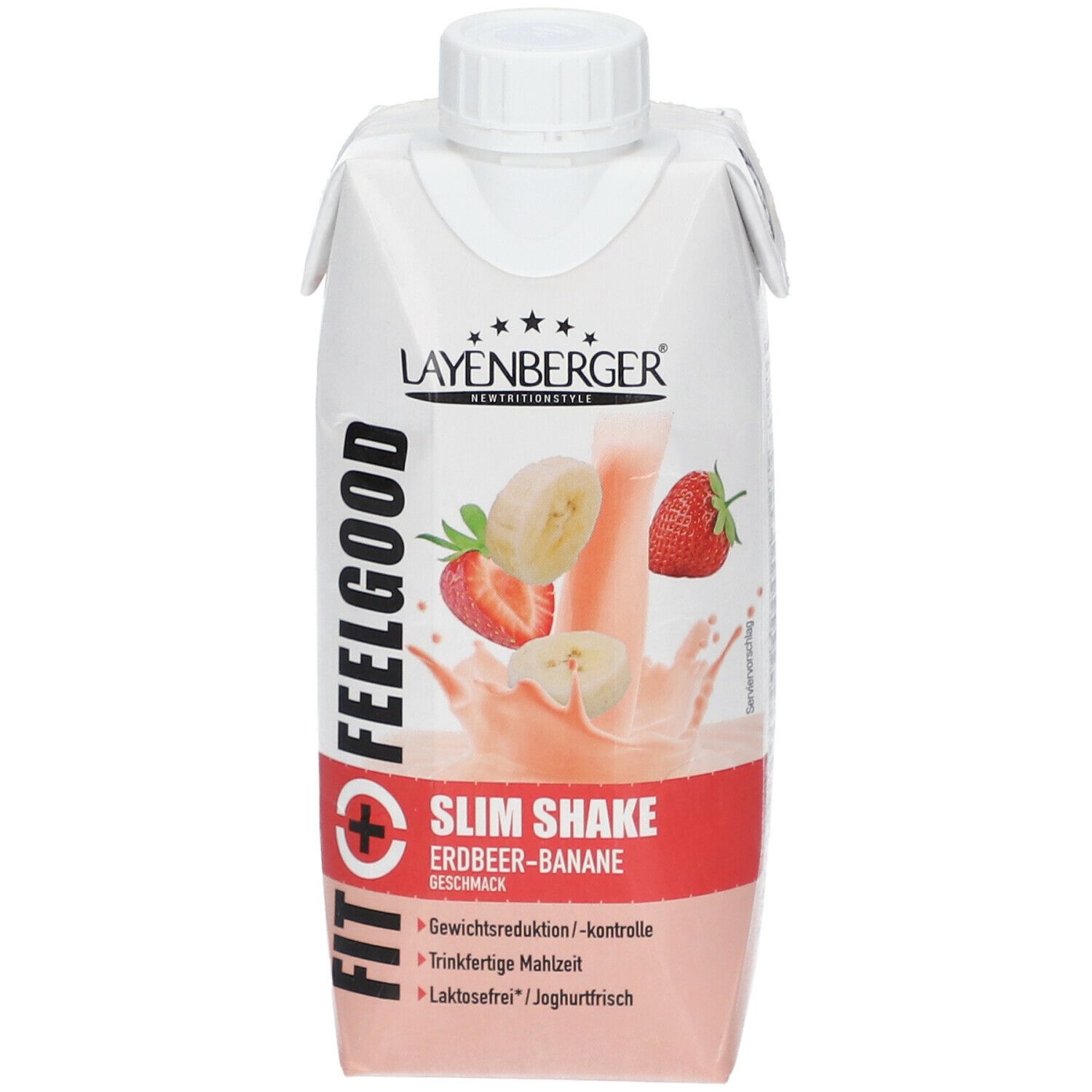 LAYENBERGER® SLIM SHAKE ERDBEER-BANANE