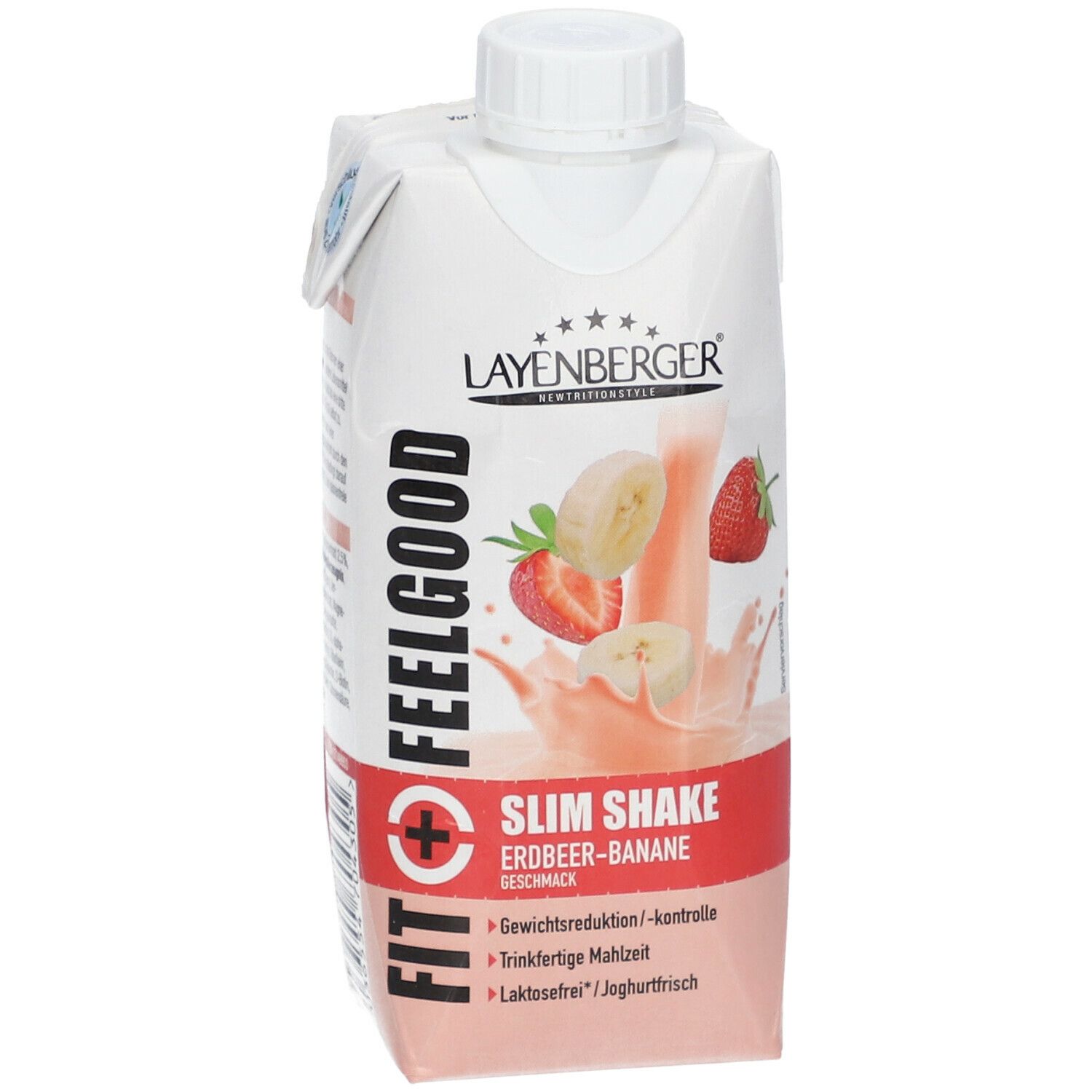 LAYENBERGER® SLIM SHAKE ERDBEER-BANANE
