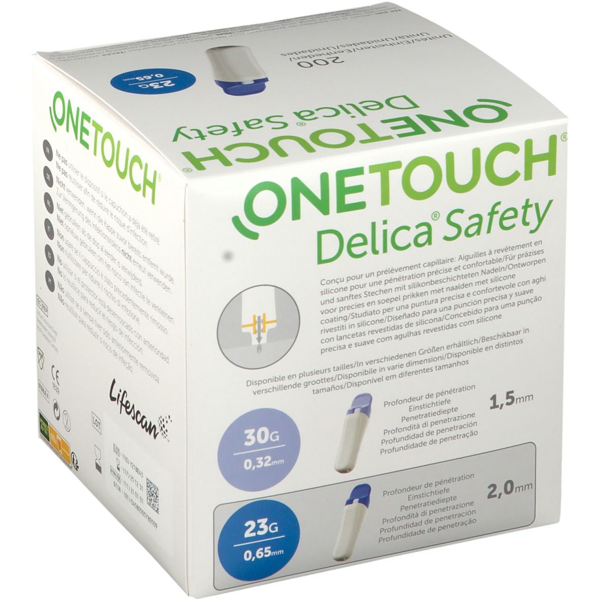 The OneTouch® Delica® Safety