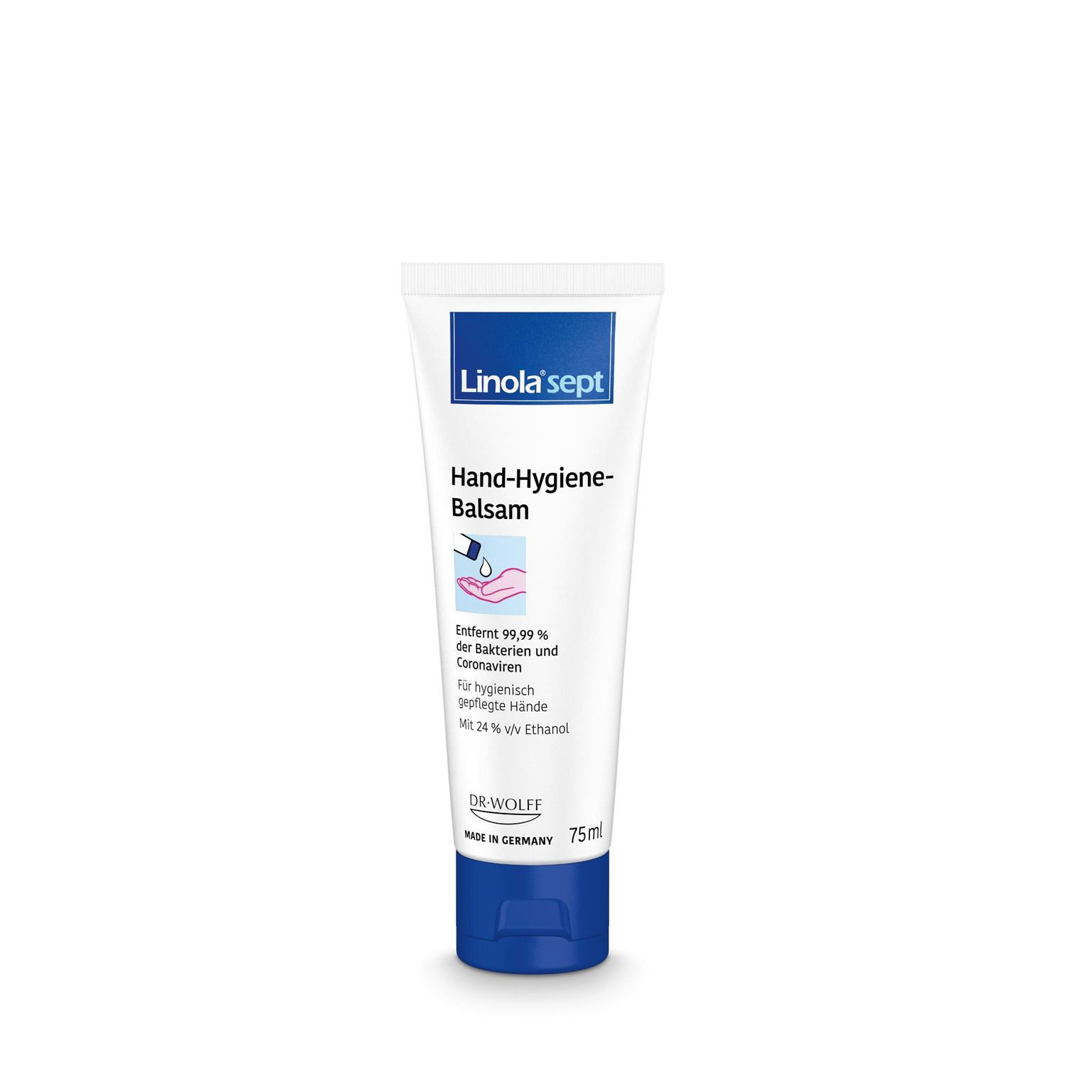 Linola® sept Hand-Hygiene-Balsam - Handcreme für hygienisch gepflegte Hände