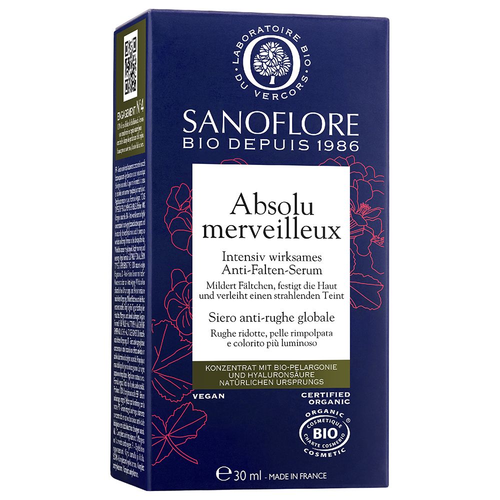 Sanoflore Absolu Merveilleux Bio Anti-Falten Serum
