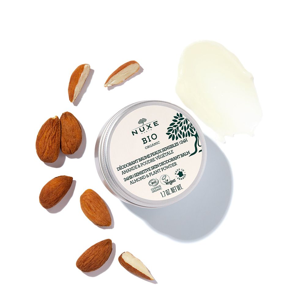 NUXE Bio aluminiumfreier, sanfter Deo-Balsam gegen Schweißgeruch bei empfindlicher Haut