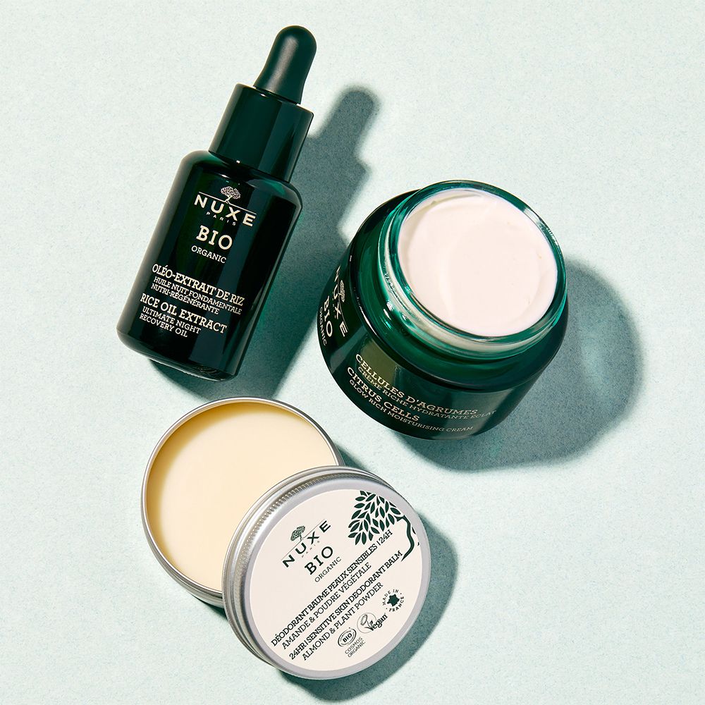 NUXE Bio aluminiumfreier, sanfter Deo-Balsam gegen Schweißgeruch bei empfindlicher Haut
