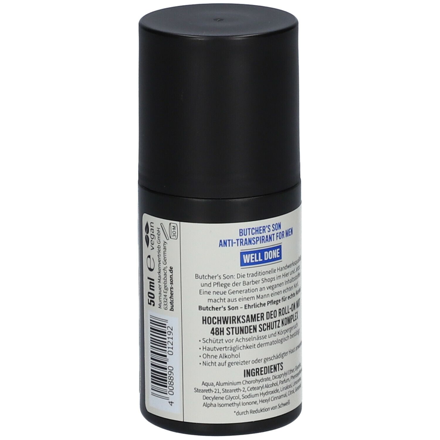 BUTCHERS SON ANTI-TRANSPIRANT FOR MEN WELL DONE