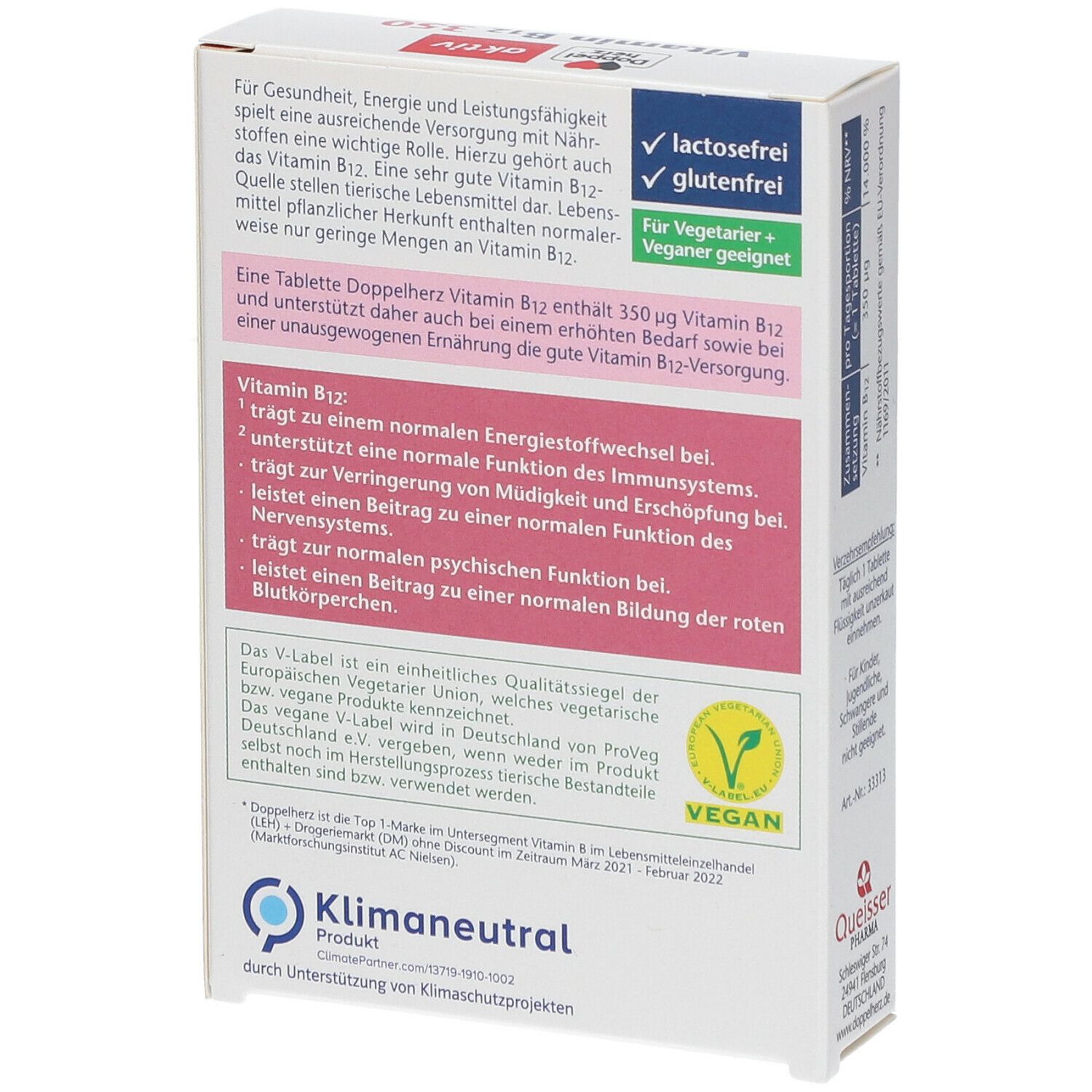 Doppelherz® aktiv Vitamin B12 350