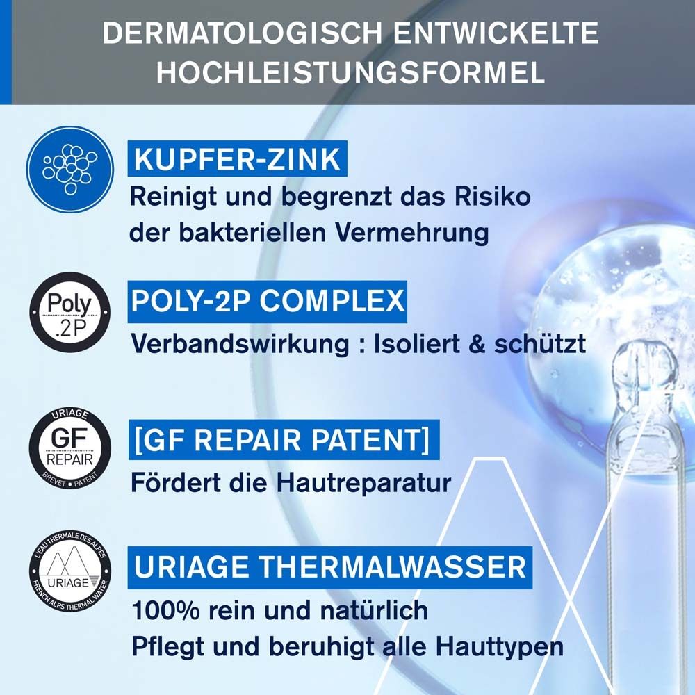 URIAGE® Bariéderm Cica-Creme mit Kupfer-Zink SPF 50+