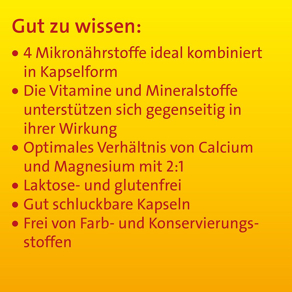 Vitamin D3 K2 Hevert plus Calcium und Magnesium 2000 IE