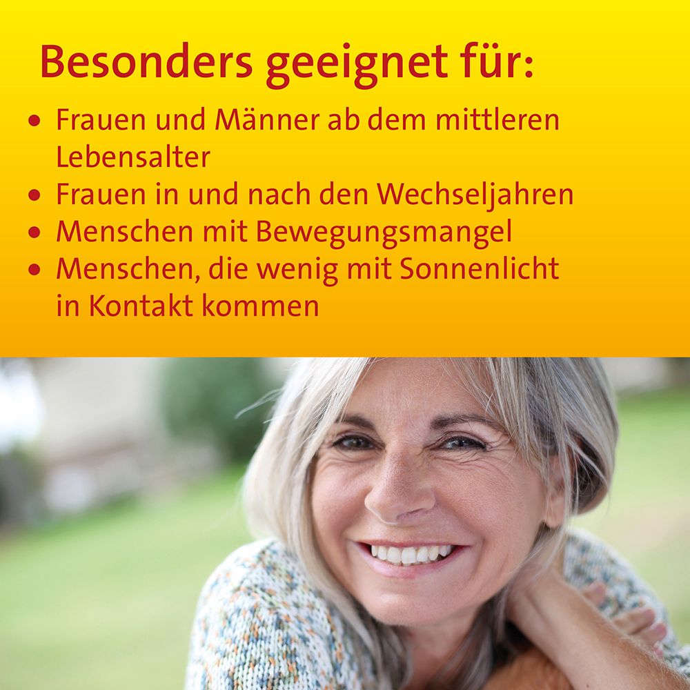 Vitamin D3 K2 Hevert plus Calcium und Magnesium 2000 IE
