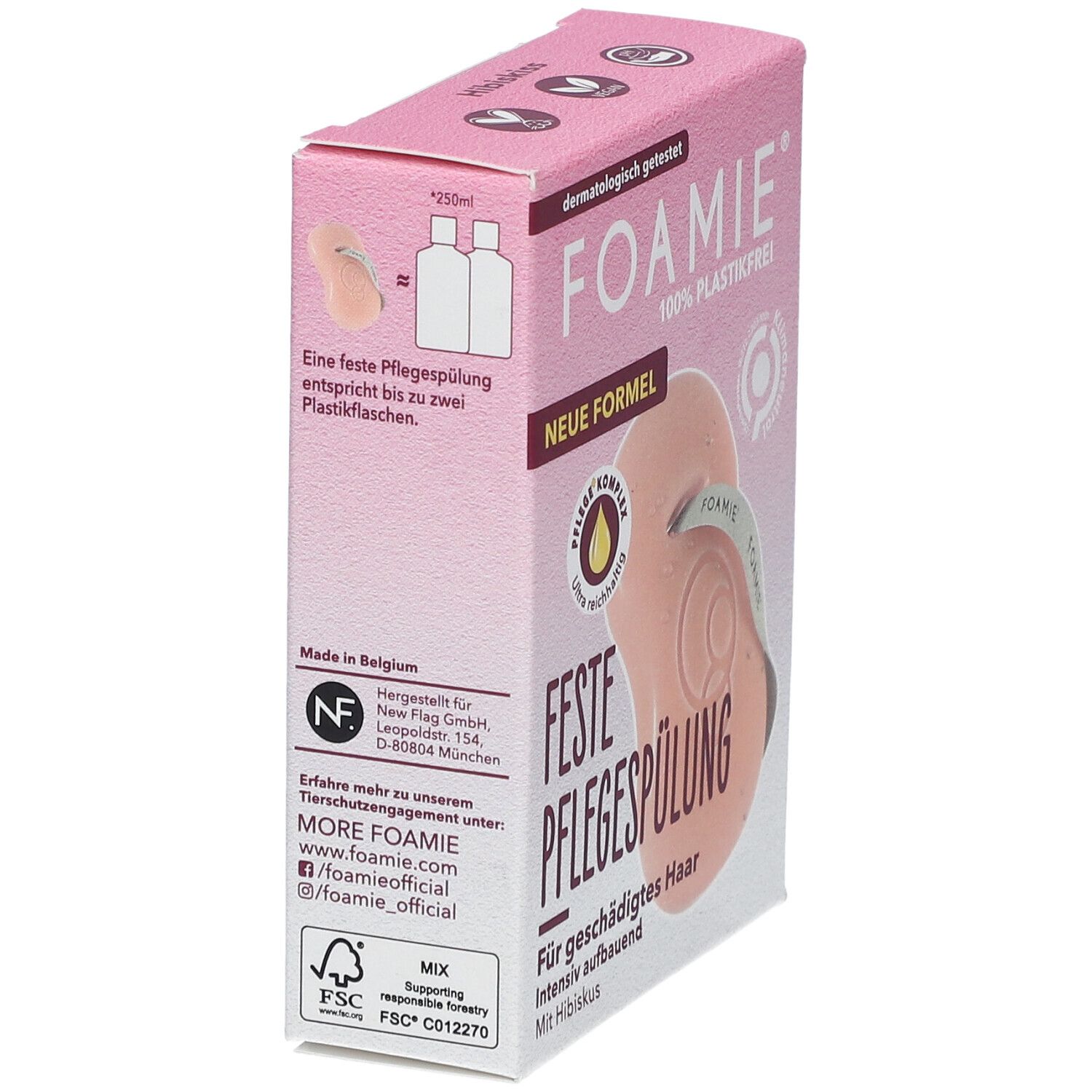 FOAMIE® Fester Conditioner Hibiskus