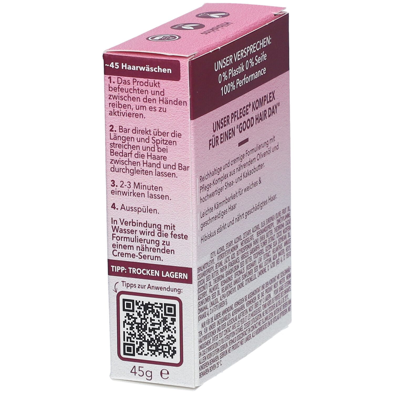 FOAMIE® Fester Conditioner Hibiskus