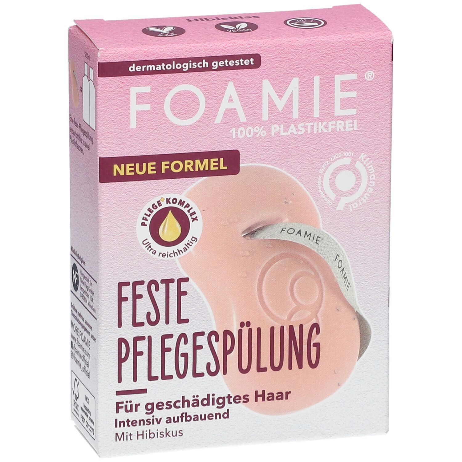 FOAMIE® Fester Conditioner Hibiskus