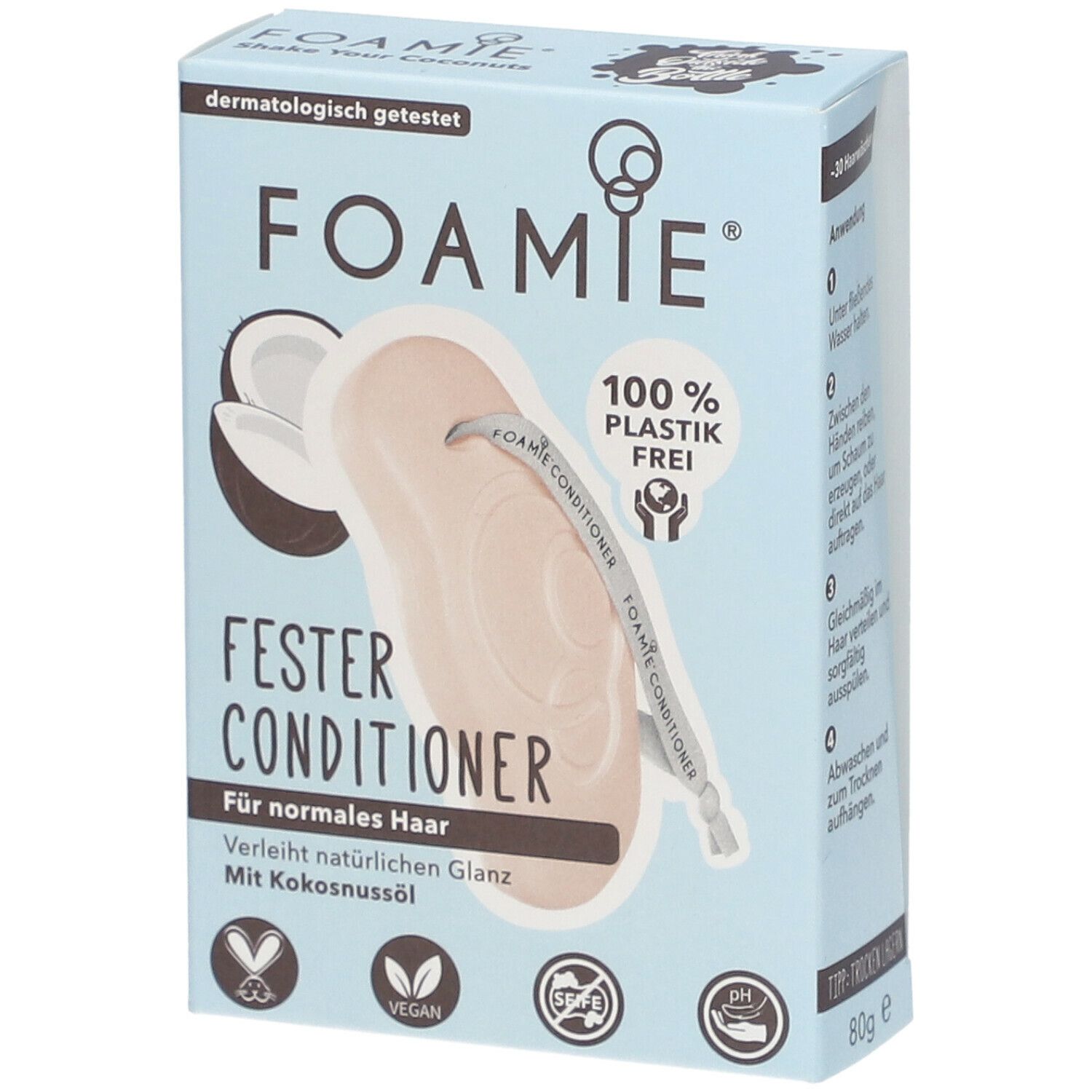 FOAMIE® Fester Conditioner Kokosnussöl