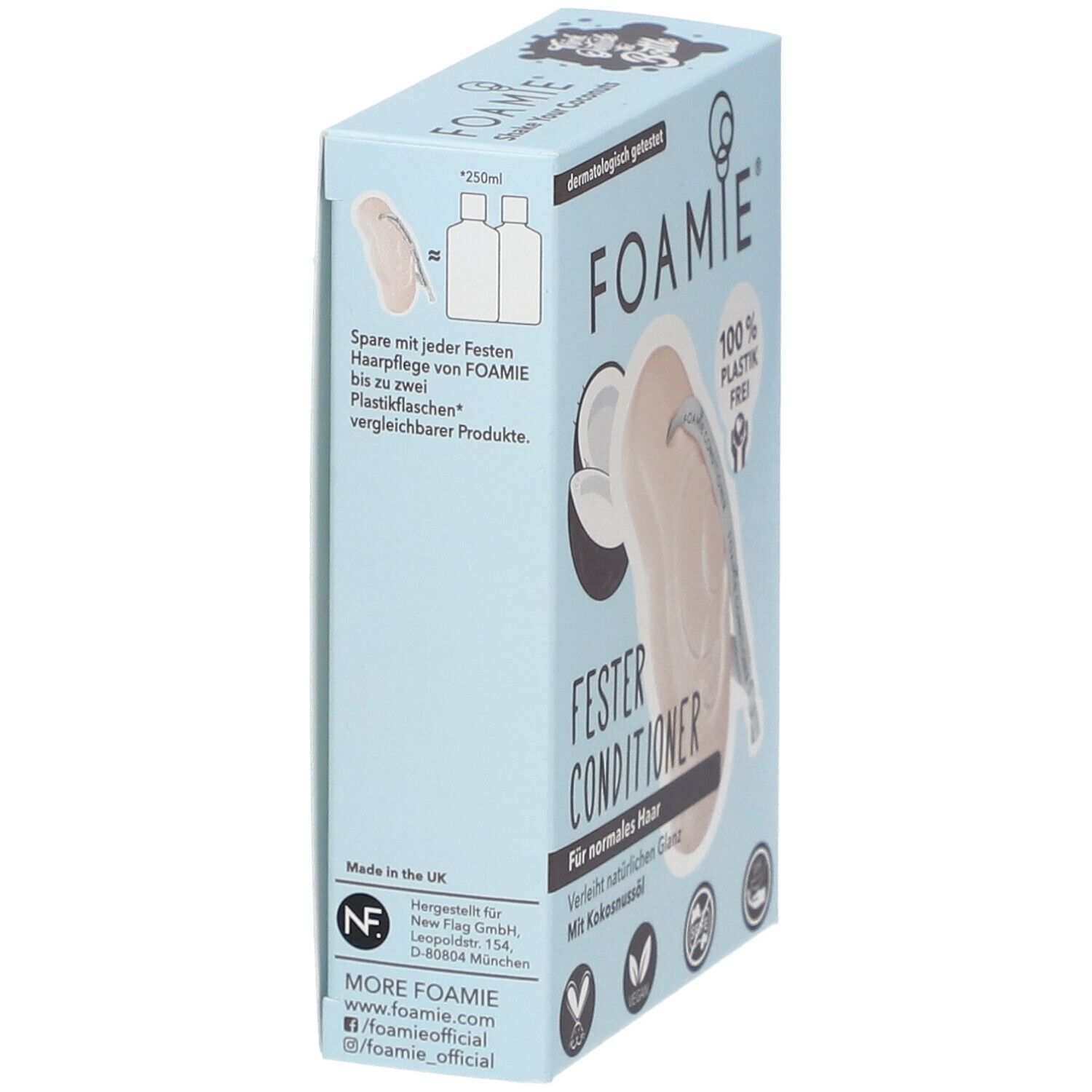 FOAMIE® Fester Conditioner Kokosnussöl