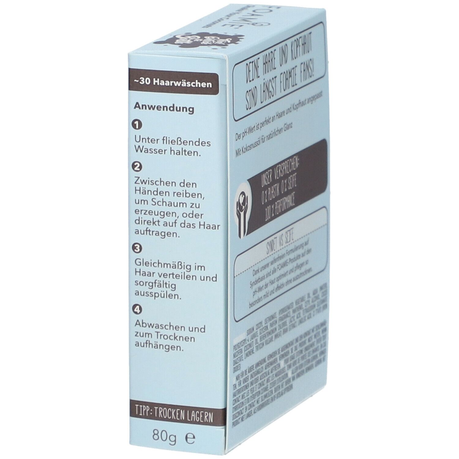 FOAMIE® Fester Conditioner Kokosnussöl