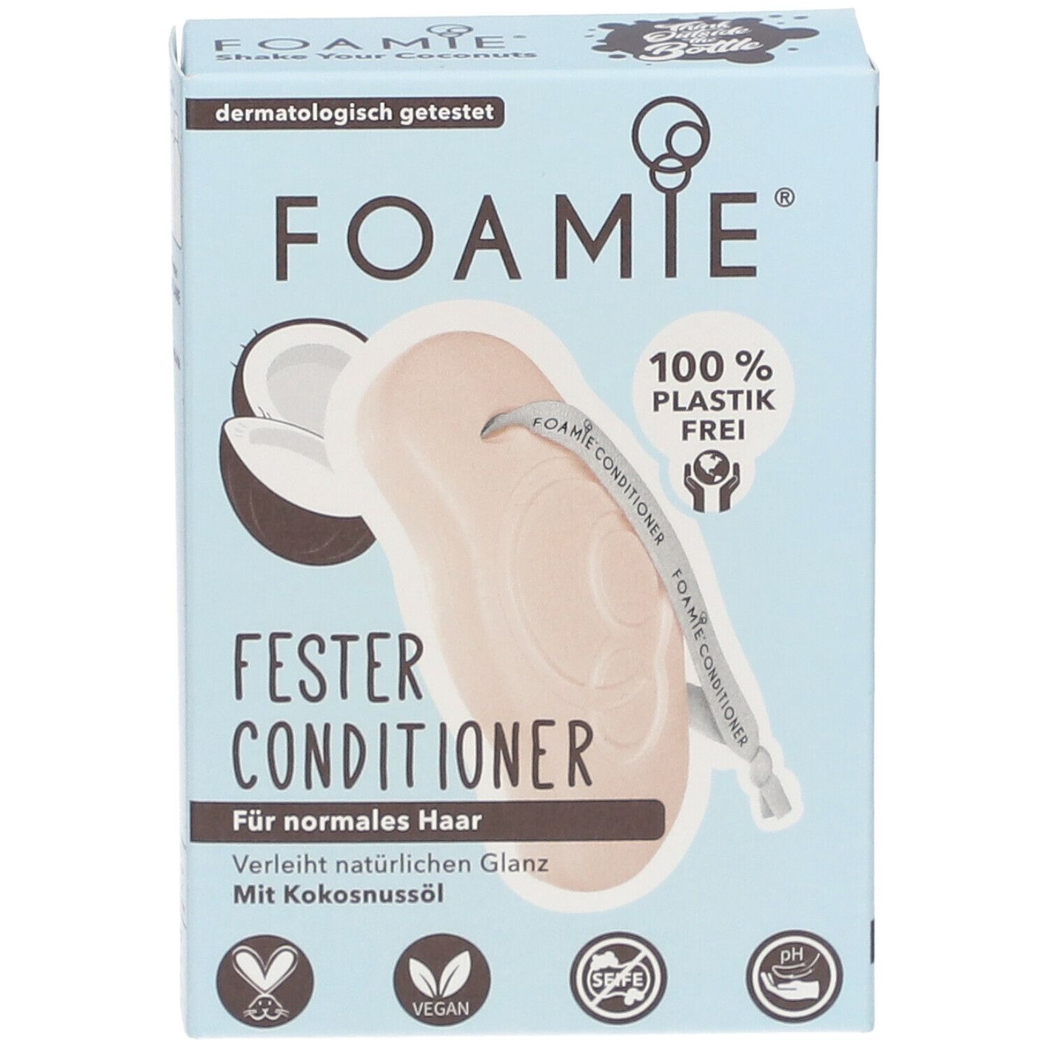 FOAMIE® Fester Conditioner Kokosnussöl