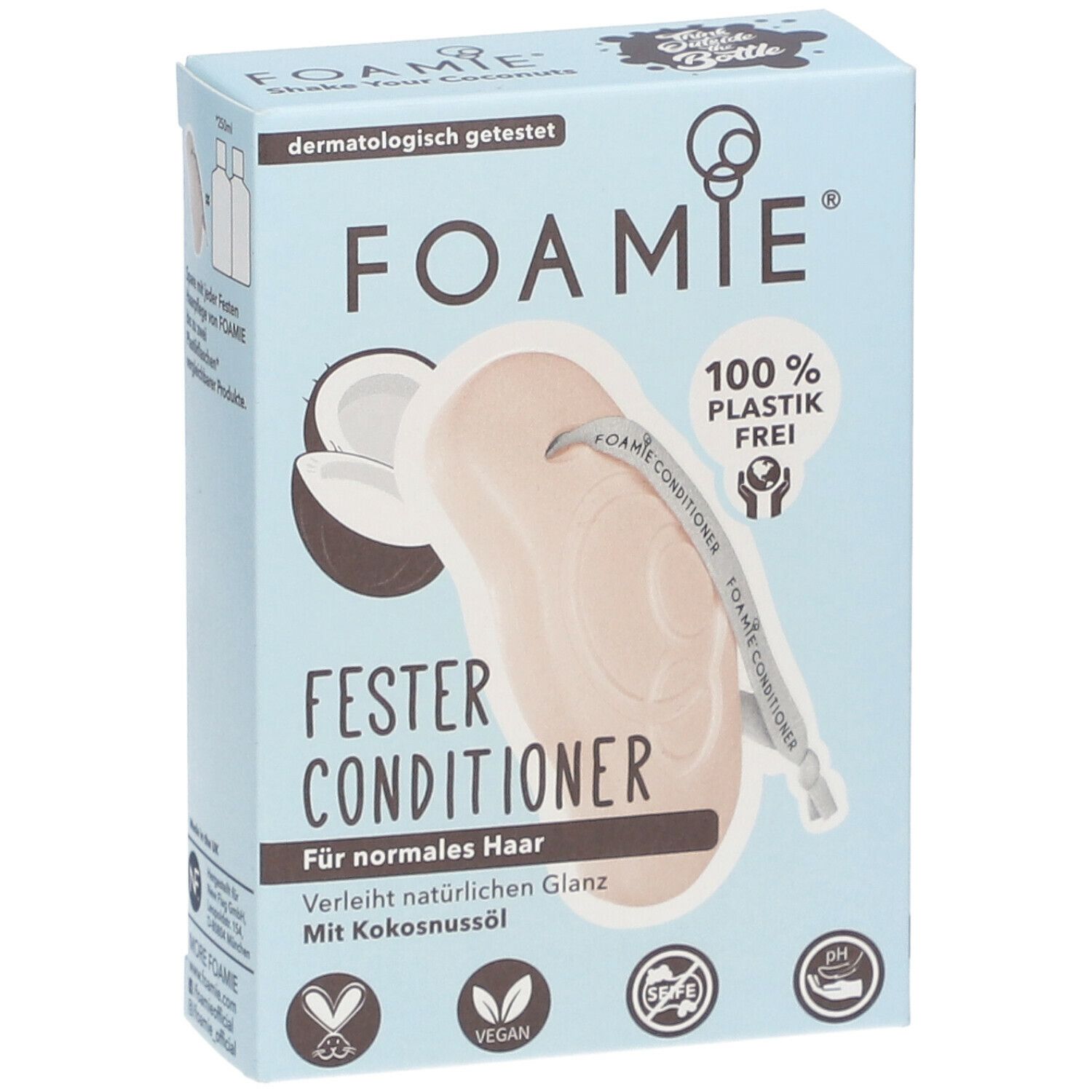 FOAMIE® Fester Conditioner Kokosnussöl
