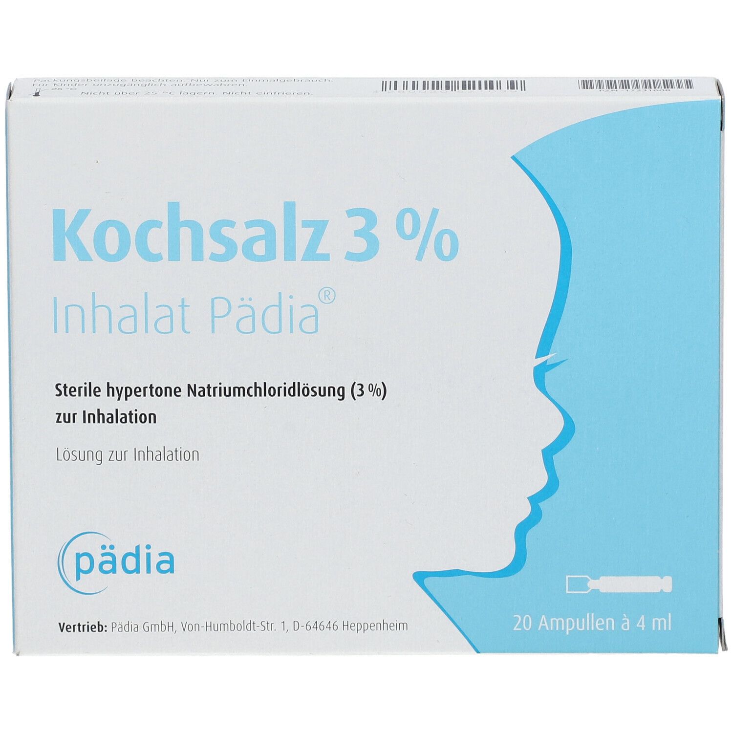 Kochsalz 3 % Inhalat Pädia®