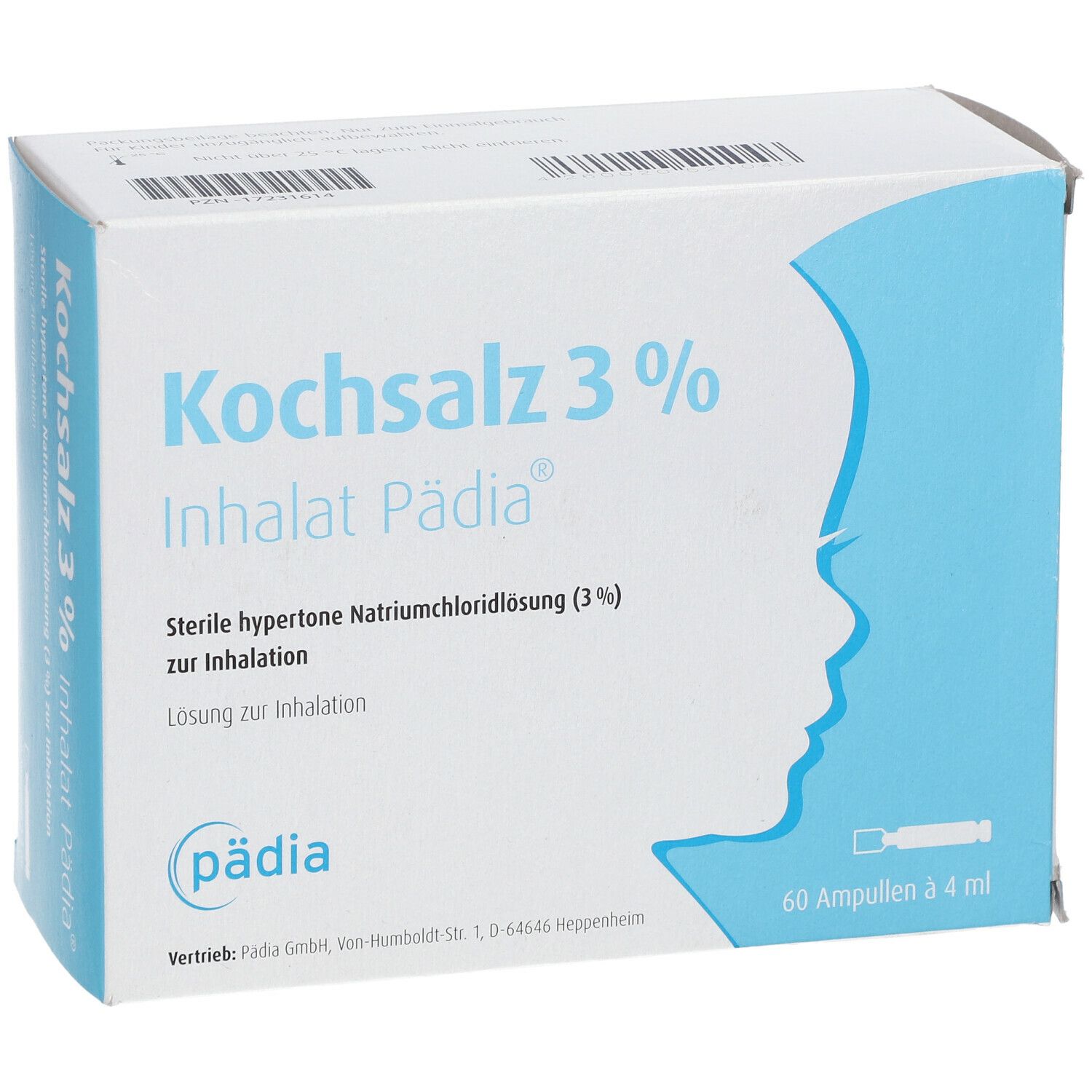 Kochsalz 3 % Inhalat Pädia