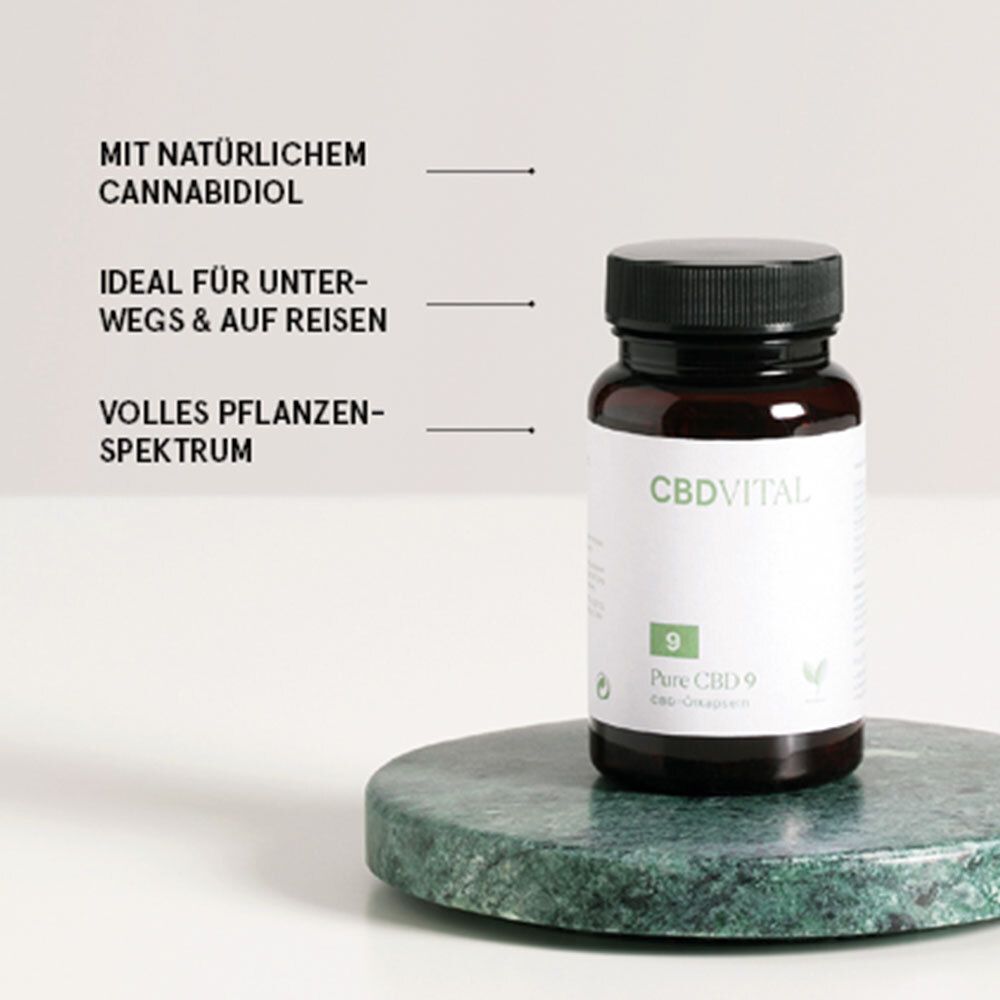 CBD VITAL Bio Pure 9 CBD Kapseln