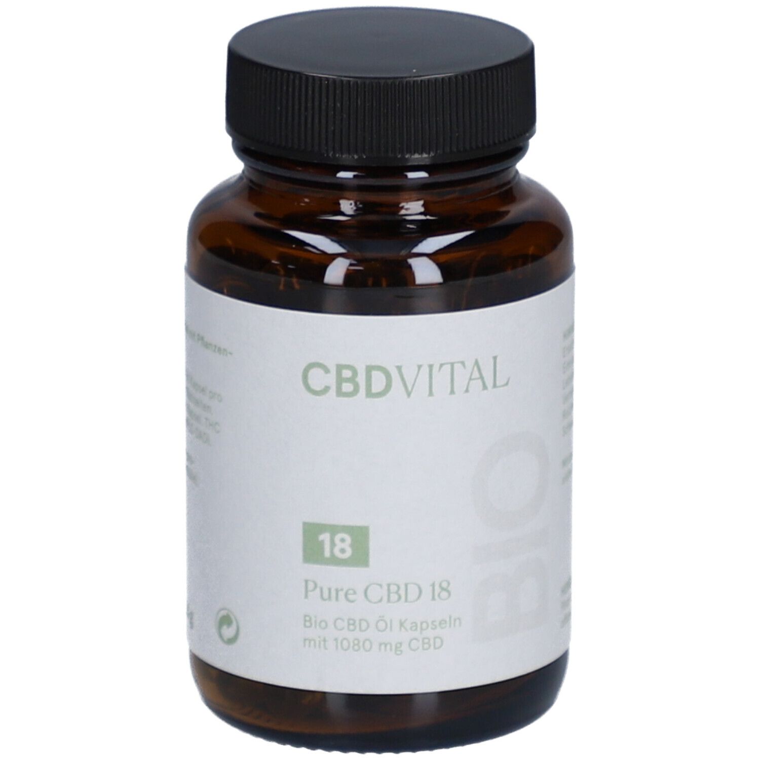 CBD VITAL Bio Pure 18 CBD Kapseln