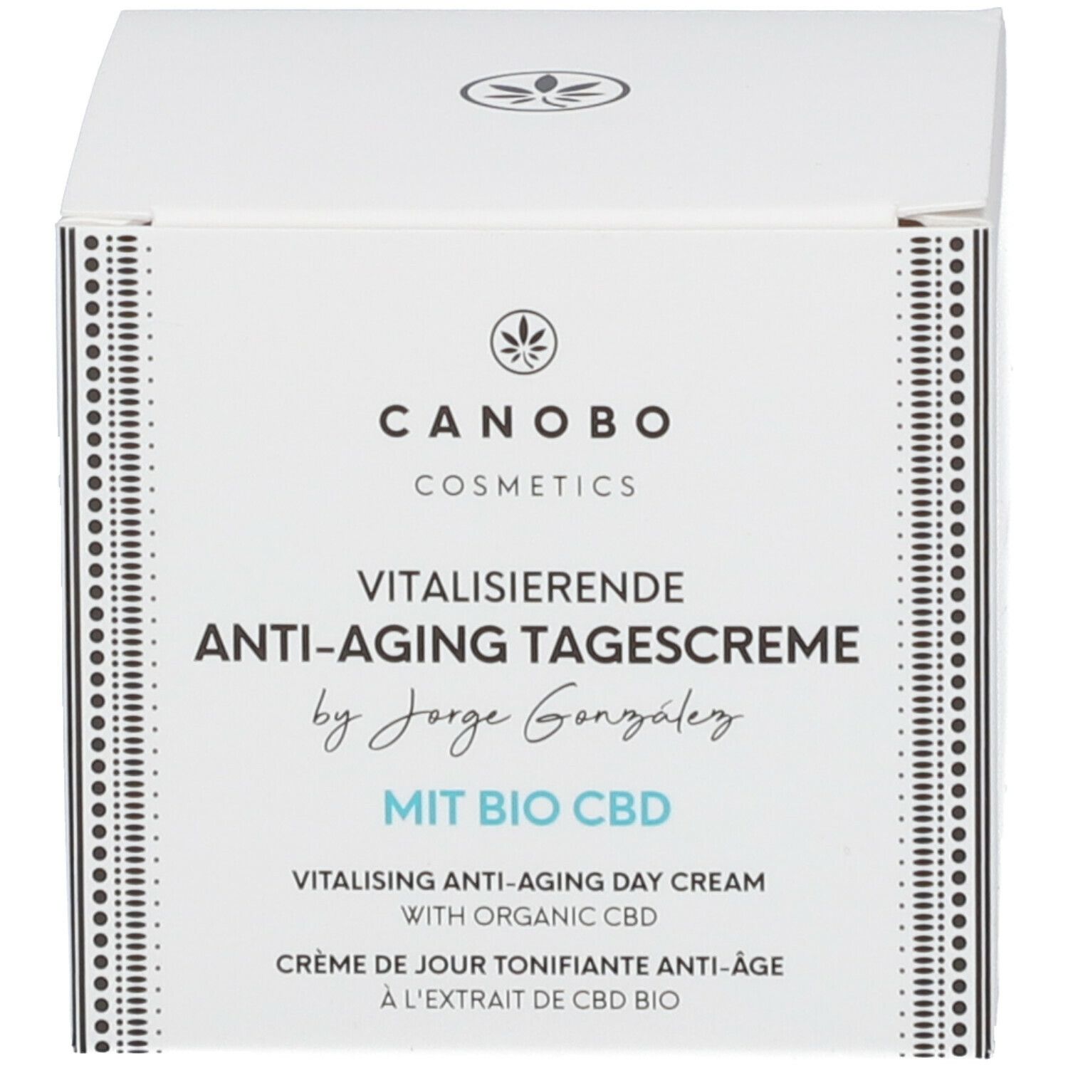 CANOBO CBD Anti-Aging Tagescreme mit Bio Hanfextrakt
