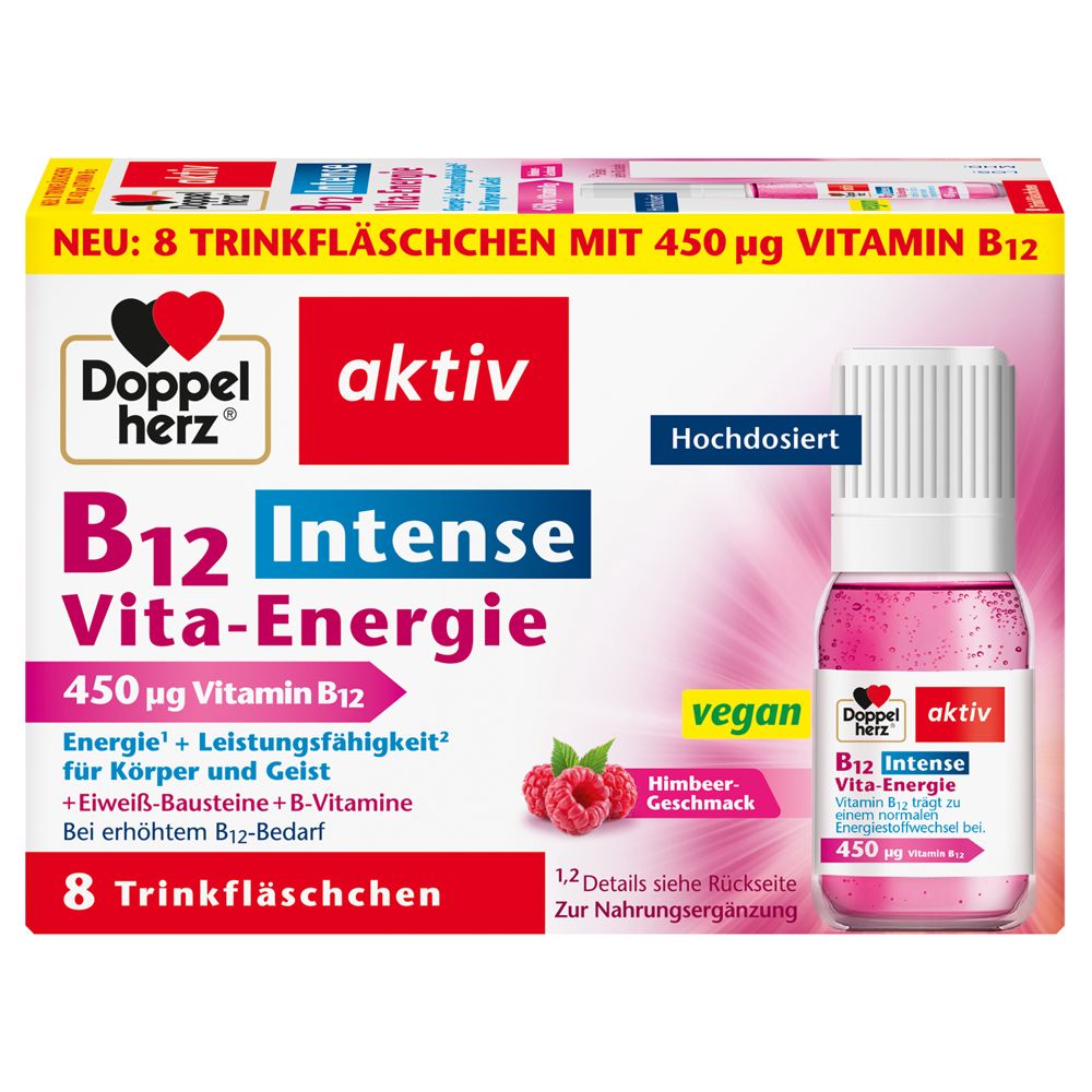 Doppelherz® B12 Intense Vita-Energie 8 St - Shop Apotheke