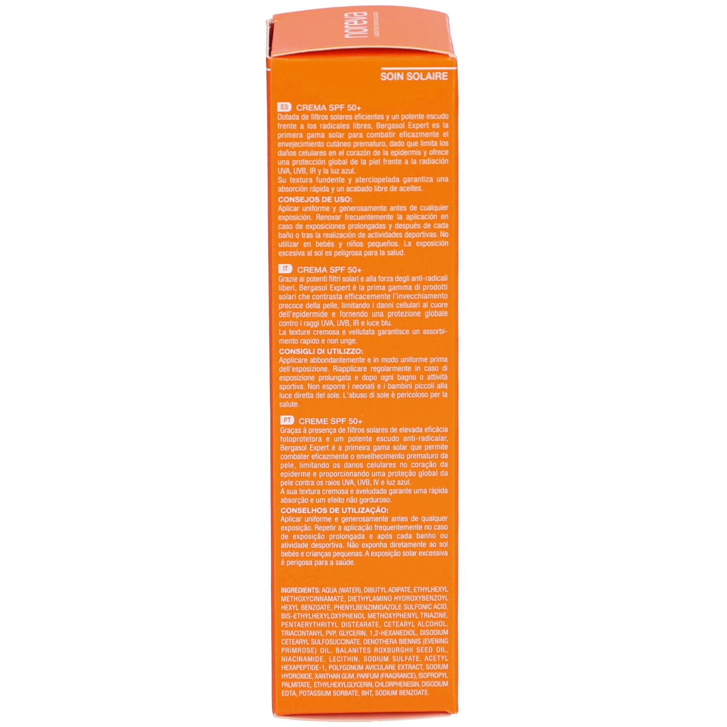 noreva Bergasol Expert Crème SPF 50+