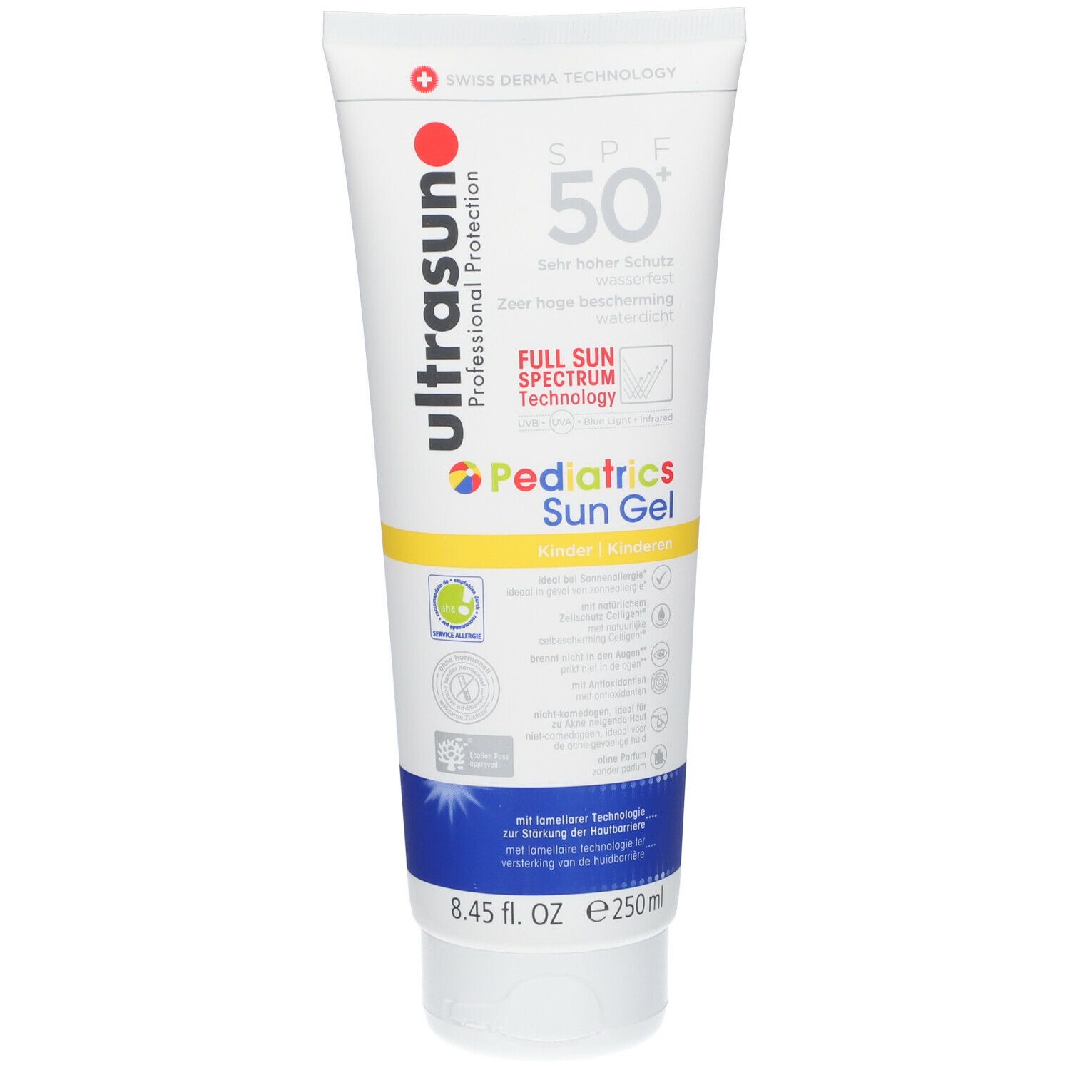 ultrasun Pediatrics Sun Gel SPF50+