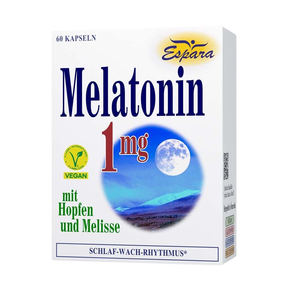 Espara Melatonin 1mg Kapseln