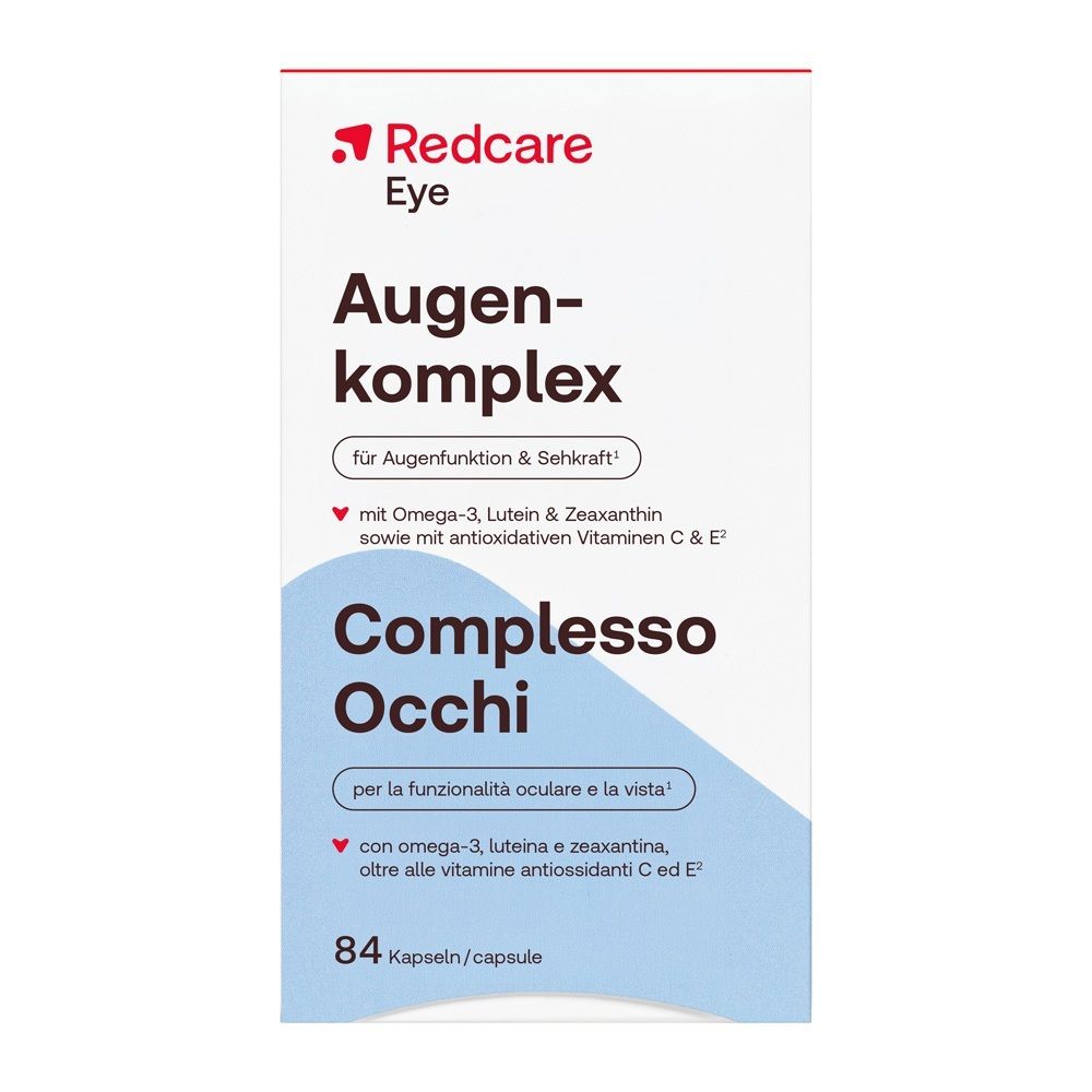 Redcare Augen-komplex Packung mit 84 Kapseln.