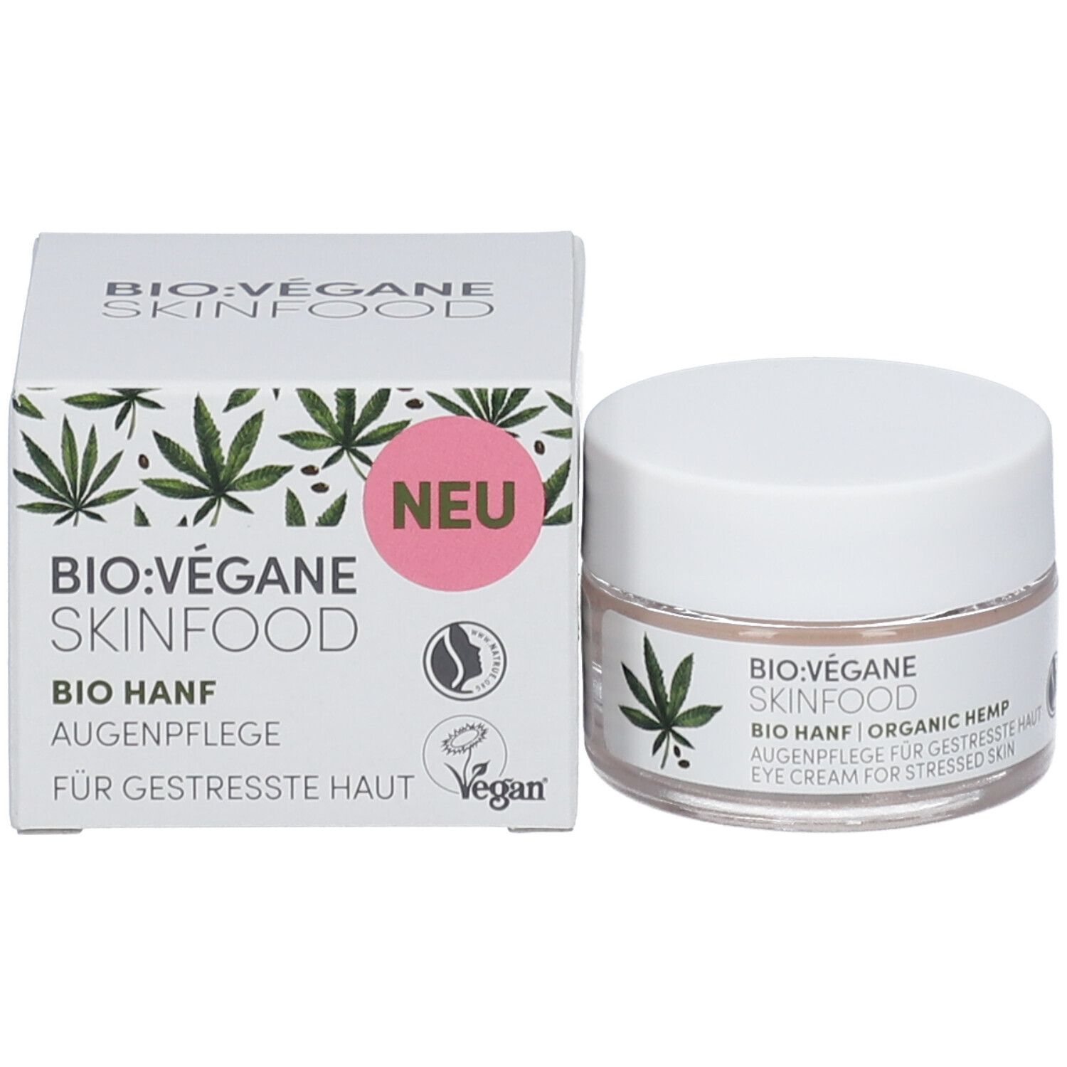 BIO VÉGANE SKINFOOD BIO HANF Augenpflege