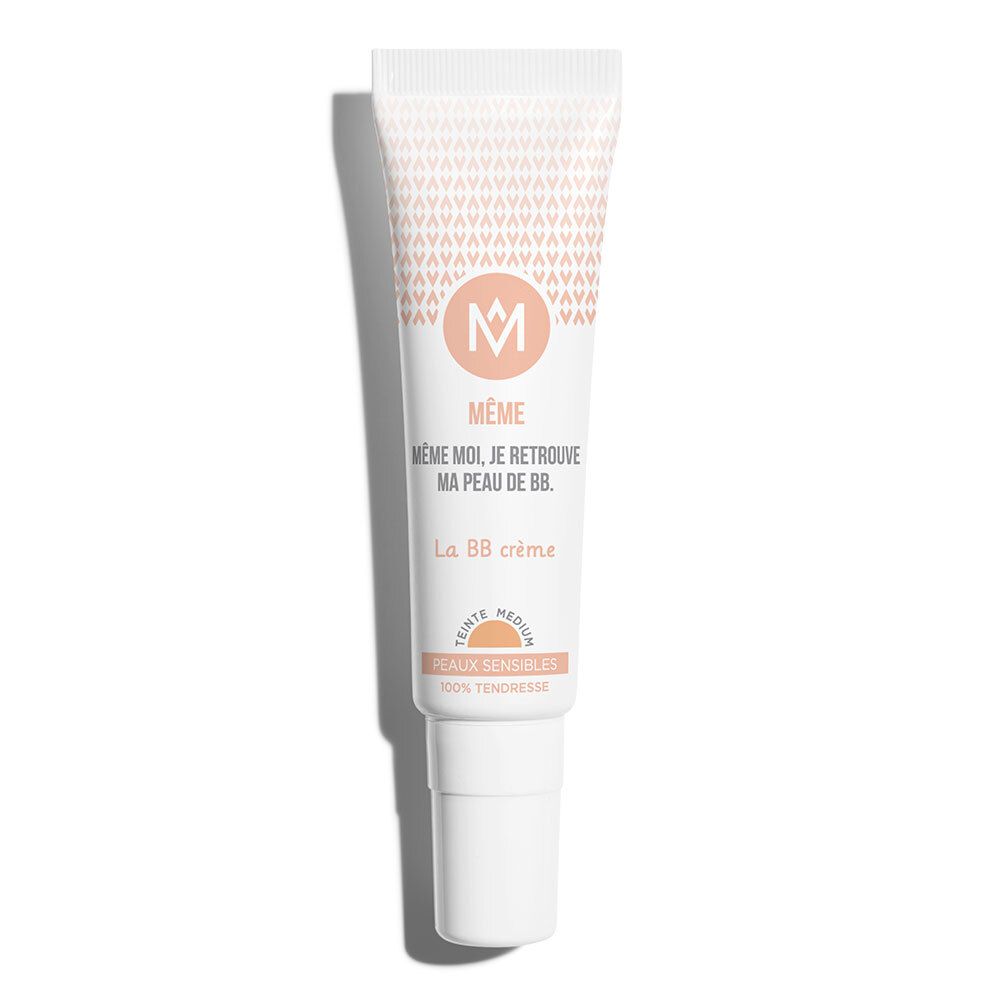 MÊME BB-Creme Medium. Tube mit Schriftzug und Logo. Farbton Medium. Für empfindliche Haut.