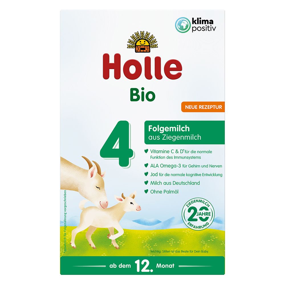 Holle Bio-Folgemilch 4 auf Ziegenmilchbasis ab dem 12. Monat