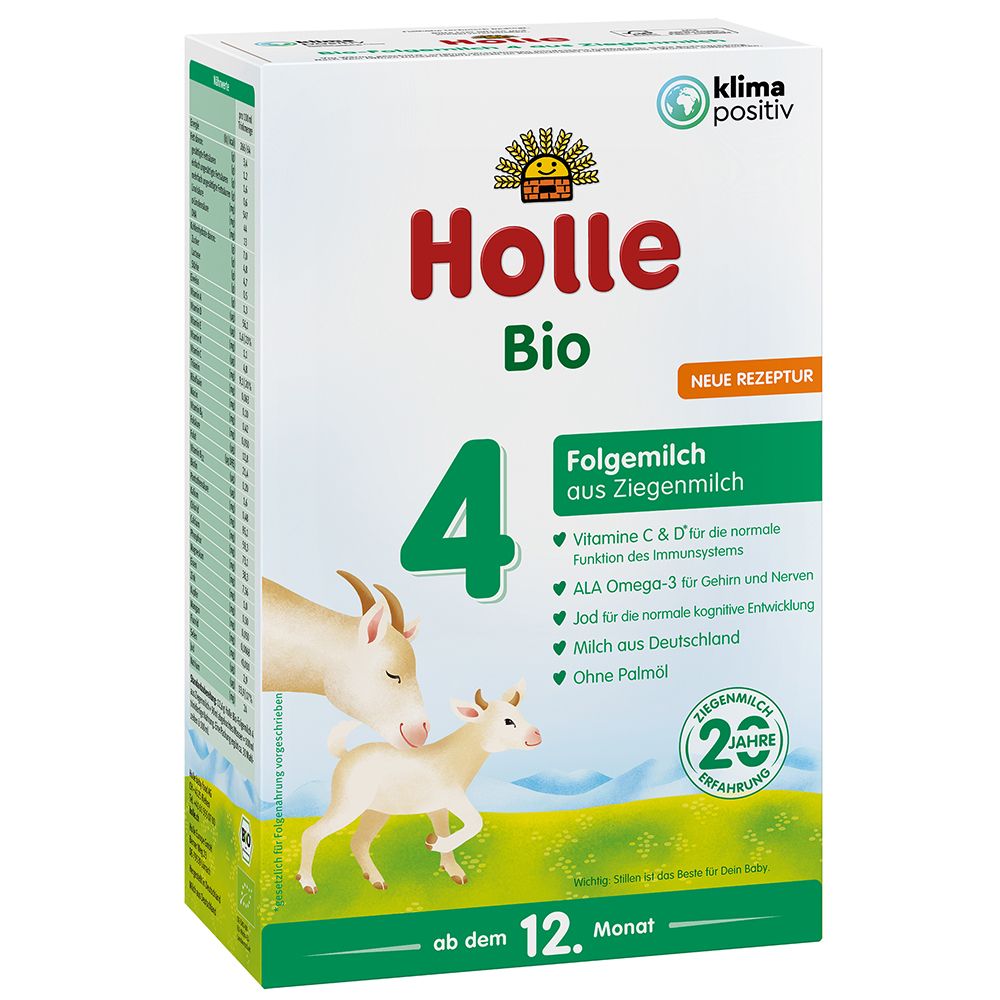 Holle Bio-Folgemilch 4 auf Ziegenmilchbasis ab dem 12. Monat