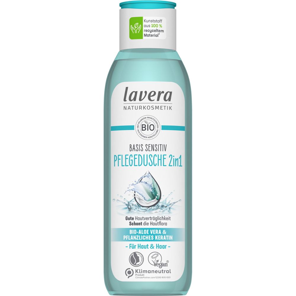 lavera basis sensitiv Pflegedusche 2in1