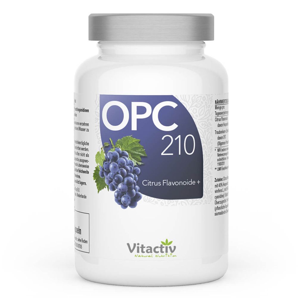 Vitactiv Natural Nutrition OPC 210 mg