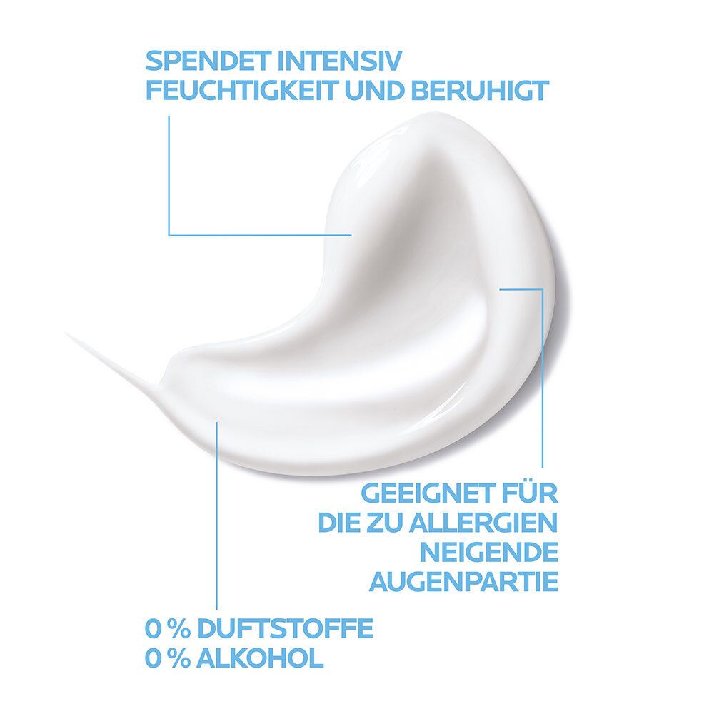 Toleriane Dermallergo Augen, feuchtigkeitsspendende und beruhigende Augencreme für zu Allergien neigende oder überempfindliche Augenpartie